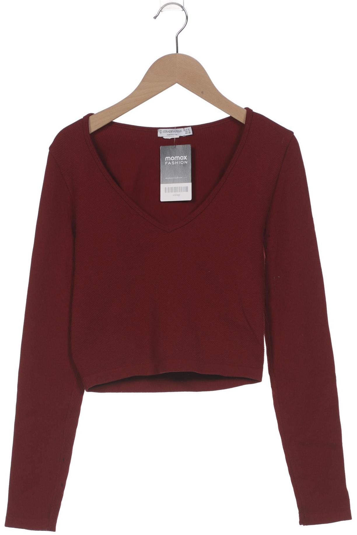

Stradivarius Damen Pullover, bordeaux, Gr. 36