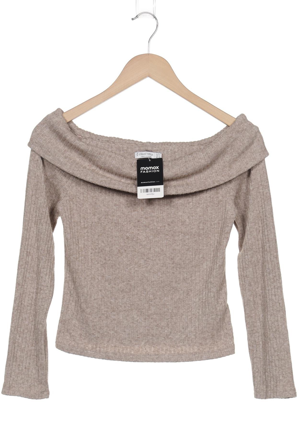 

Stradivarius Damen Pullover, beige, Gr. 42