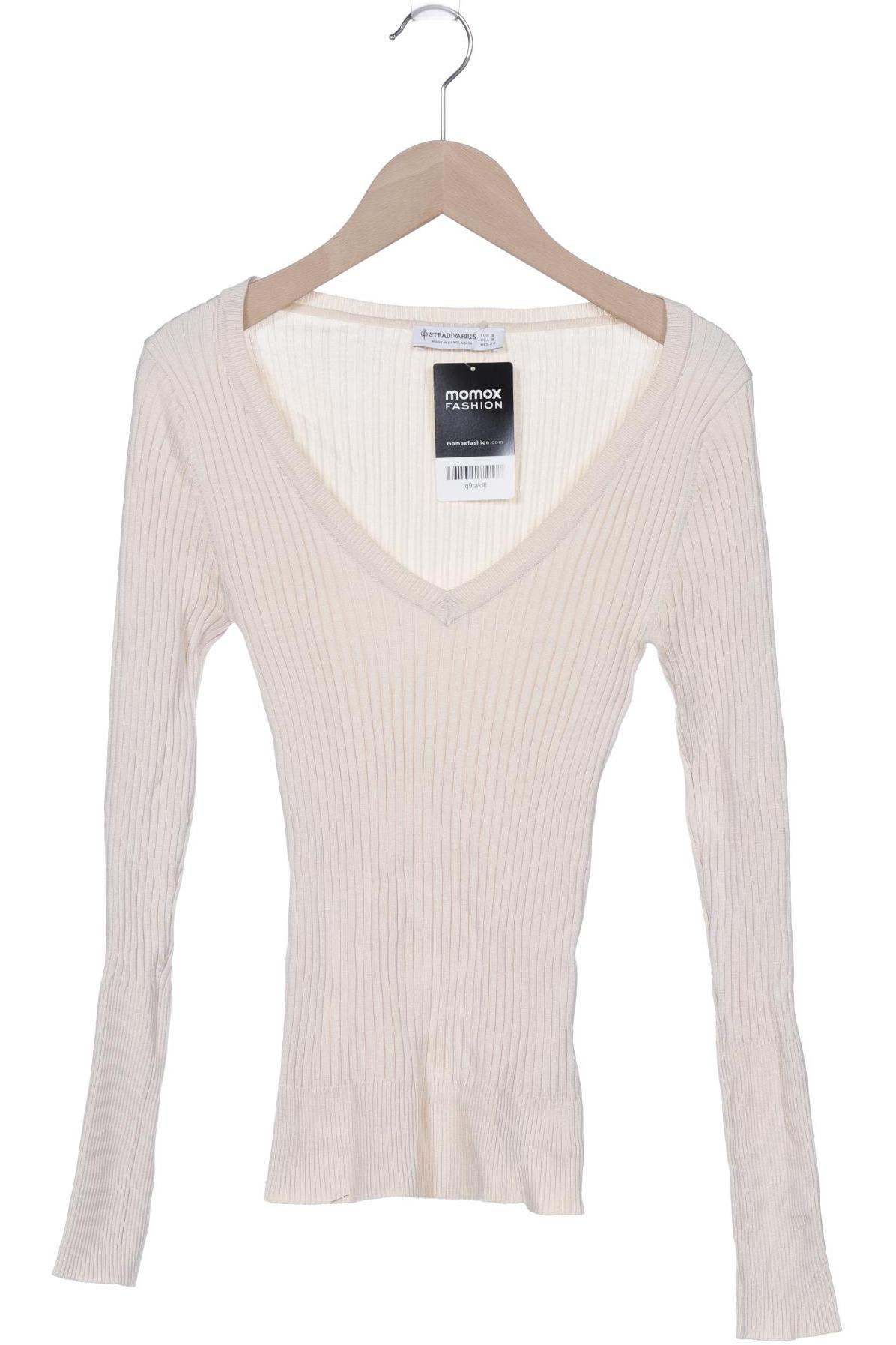 

Stradivarius Damen Pullover, cremeweiß, Gr. 36