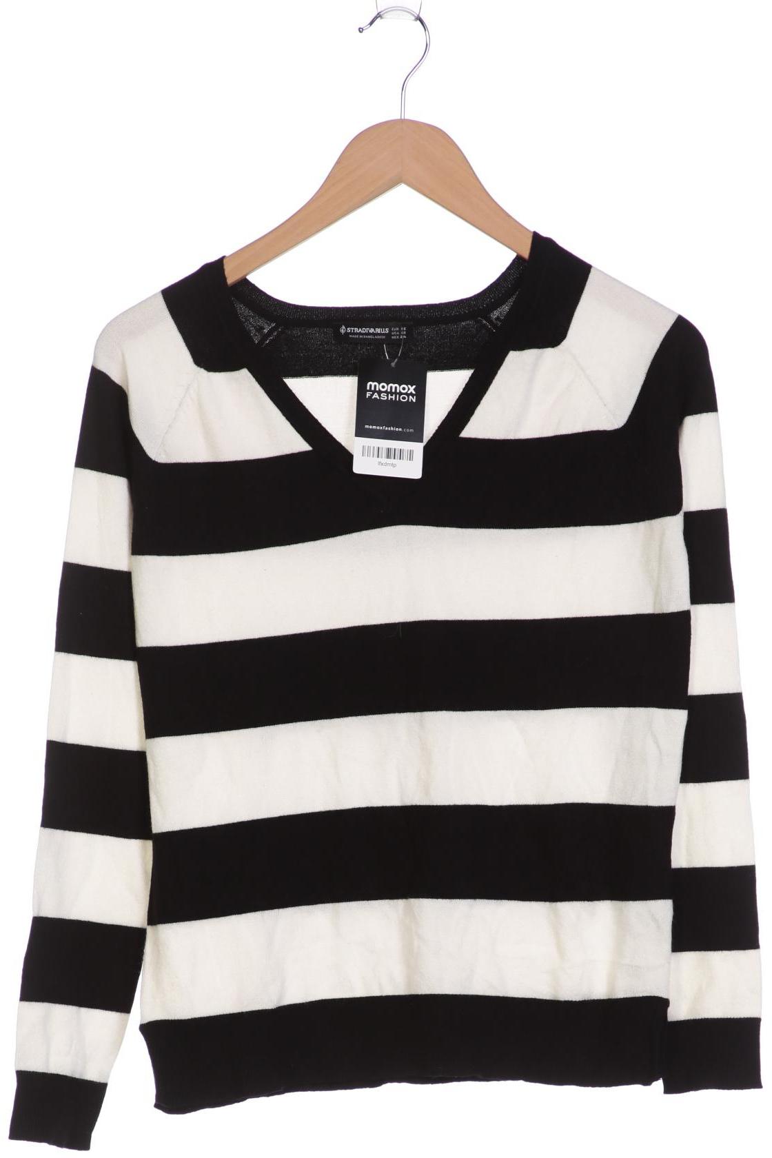 

Stradivarius Damen Pullover, schwarz