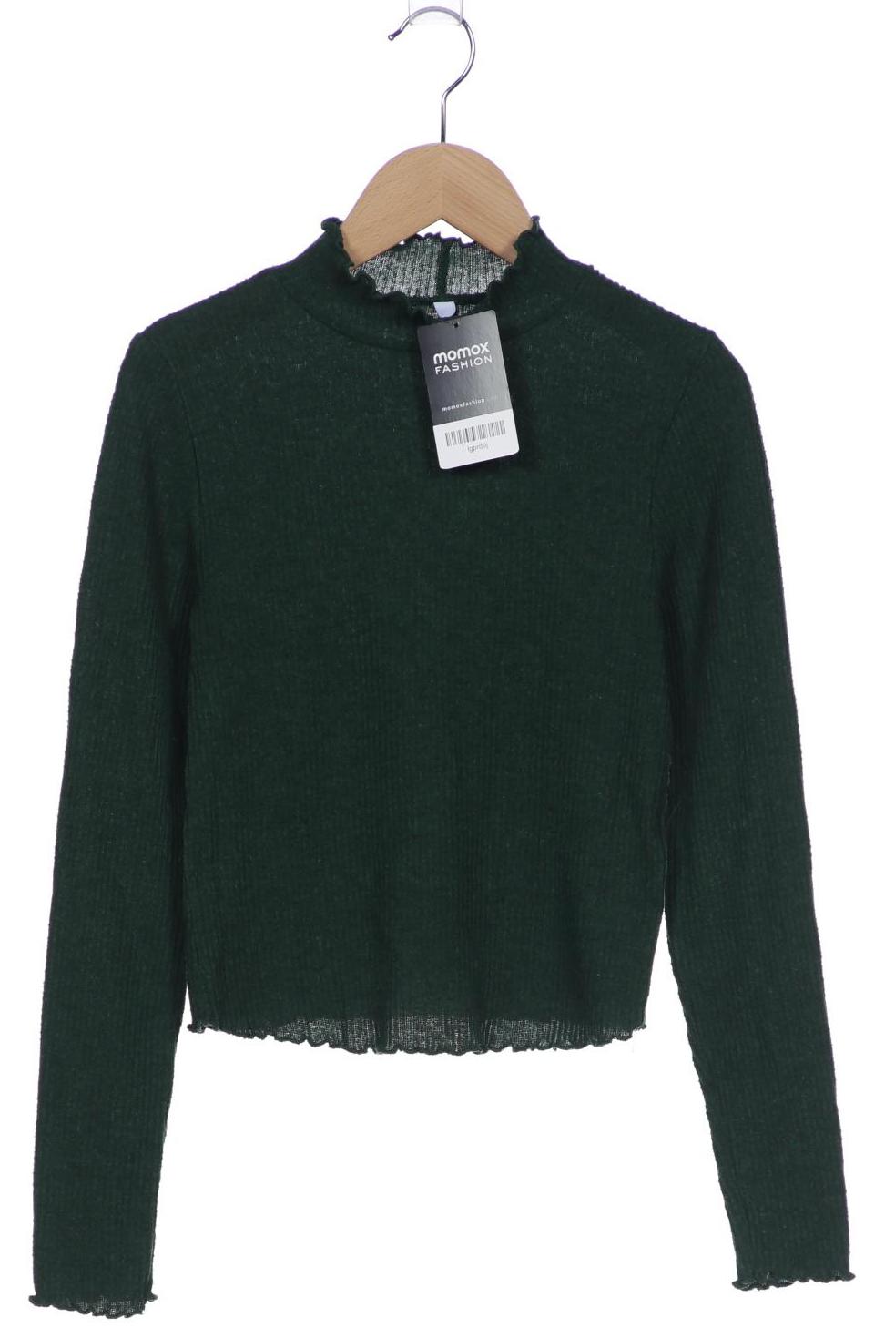 

Stradivarius Damen Pullover, grün, Gr. 36