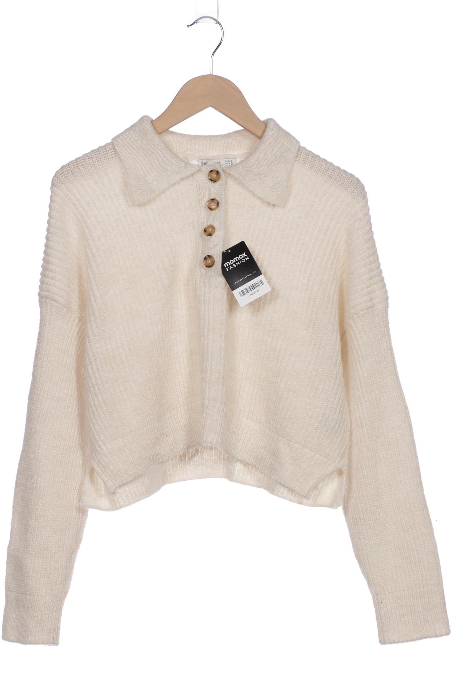 

Stradivarius Damen Pullover, cremeweiß, Gr. 36