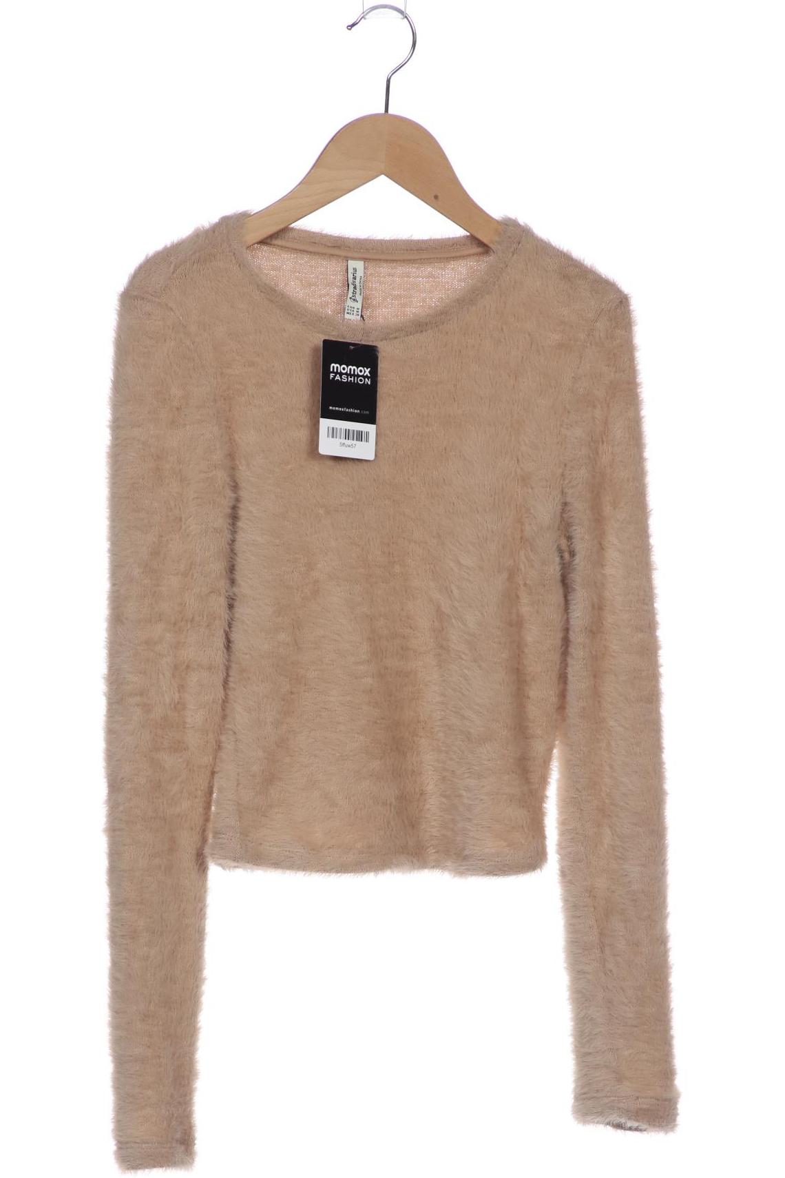 

Stradivarius Damen Pullover, beige, Gr. 38