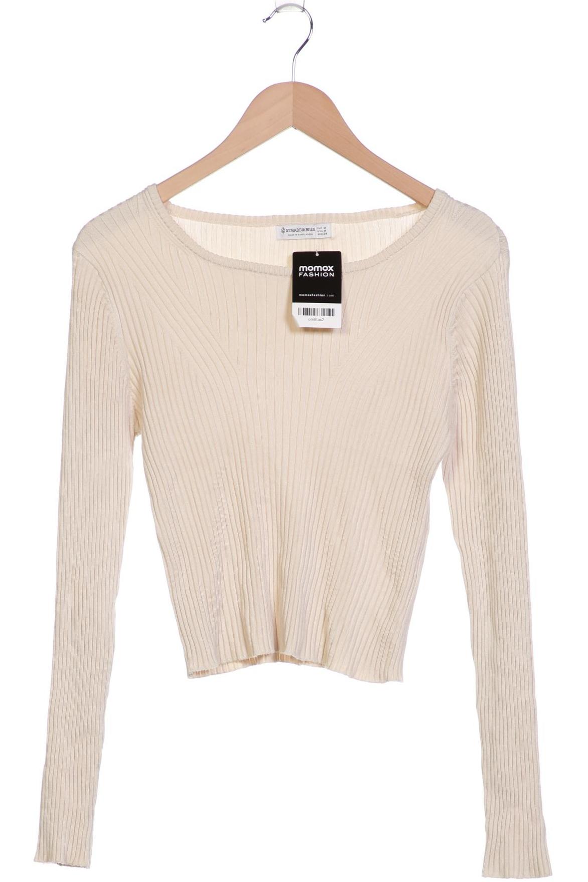 

Stradivarius Damen Pullover, cremeweiß, Gr. 38