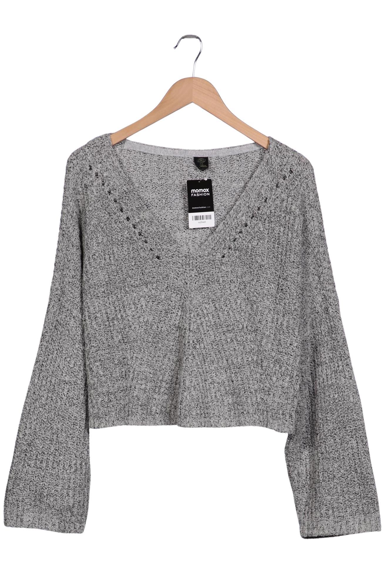 

Stradivarius Damen Pullover, grau, Gr. 38