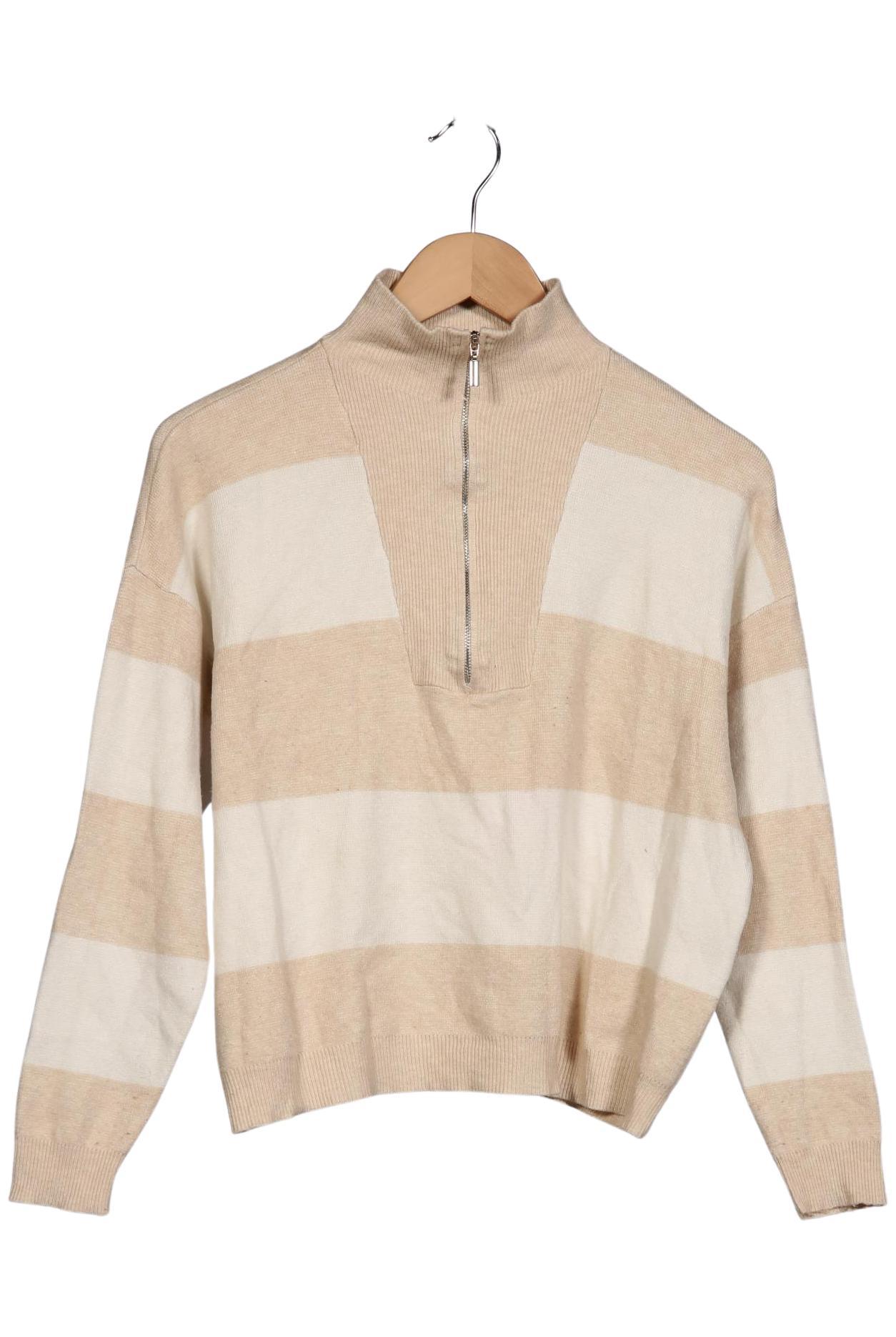 

Stradivarius Damen Pullover, beige, Gr. 36