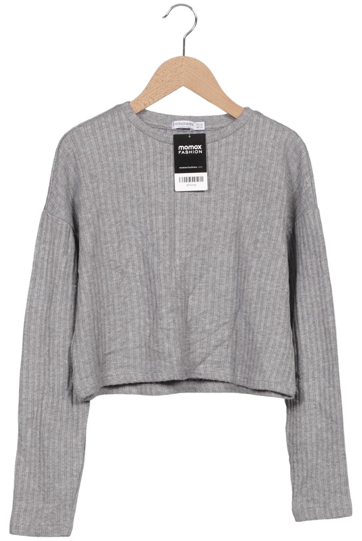 

Stradivarius Damen Pullover, grau, Gr. 34