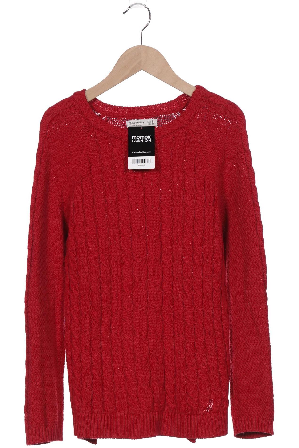 

Stradivarius Damen Pullover, rot, Gr. 36
