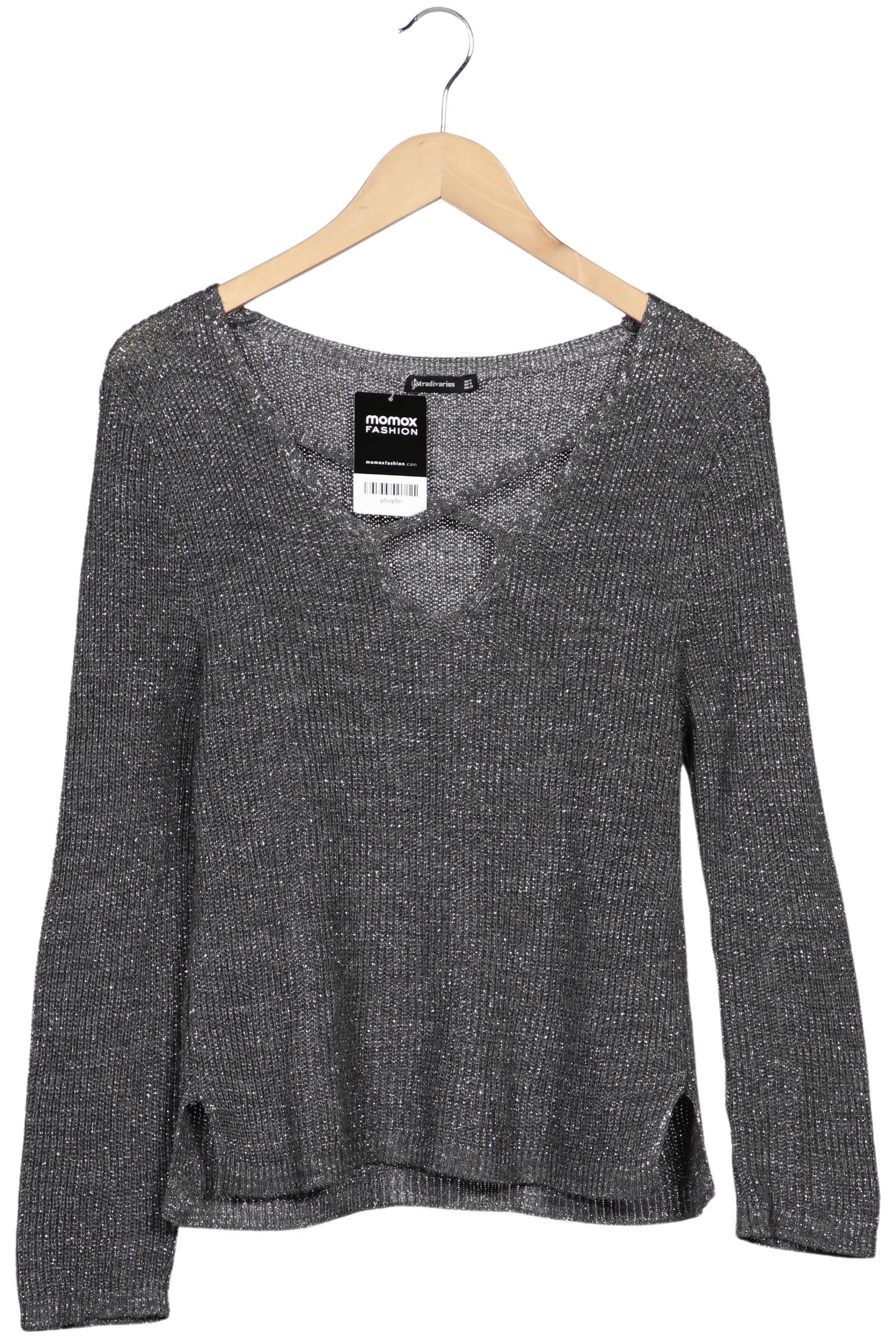

Stradivarius Damen Pullover, grau, Gr. 38