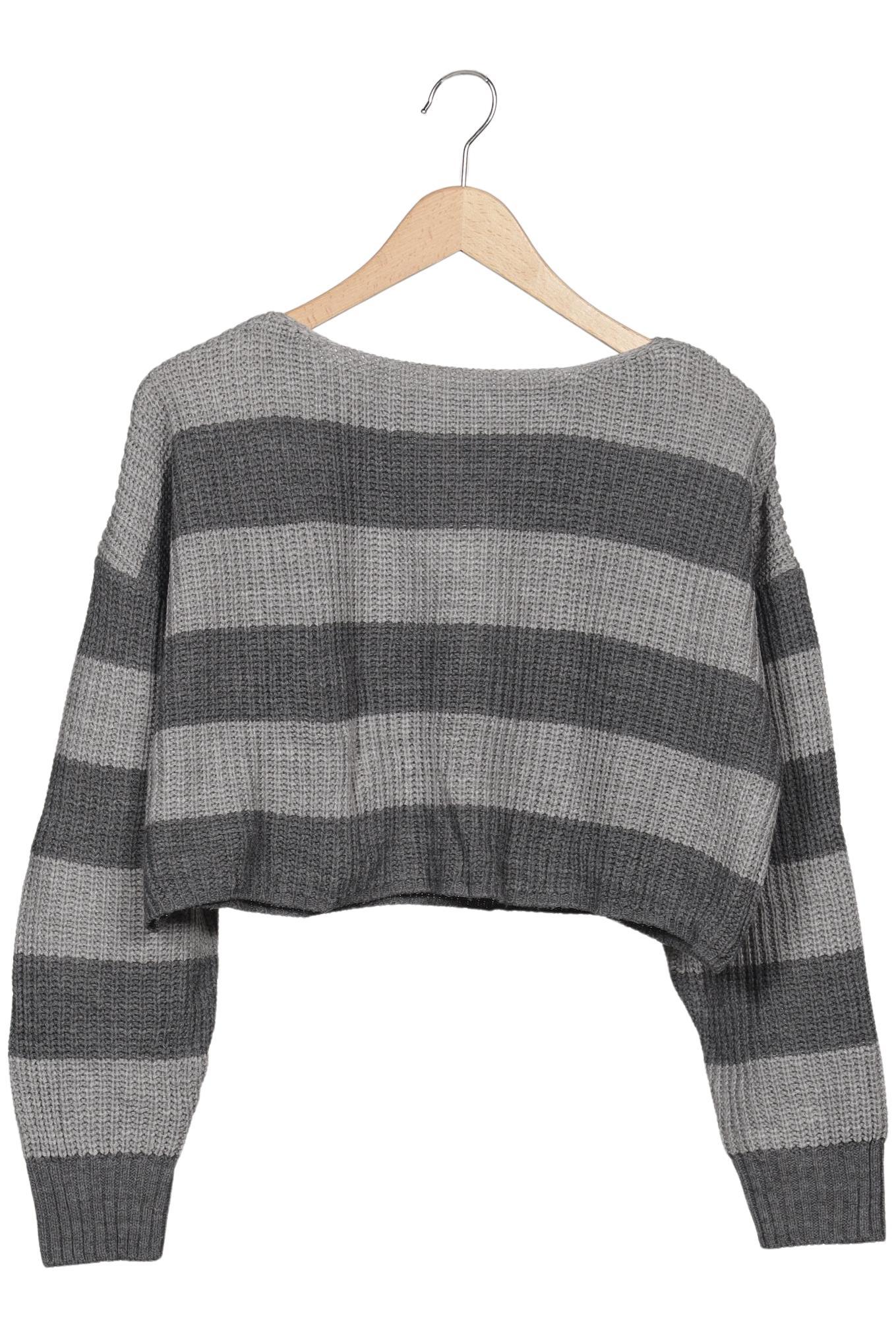 

Stradivarius Damen Pullover, grau, Gr. 38