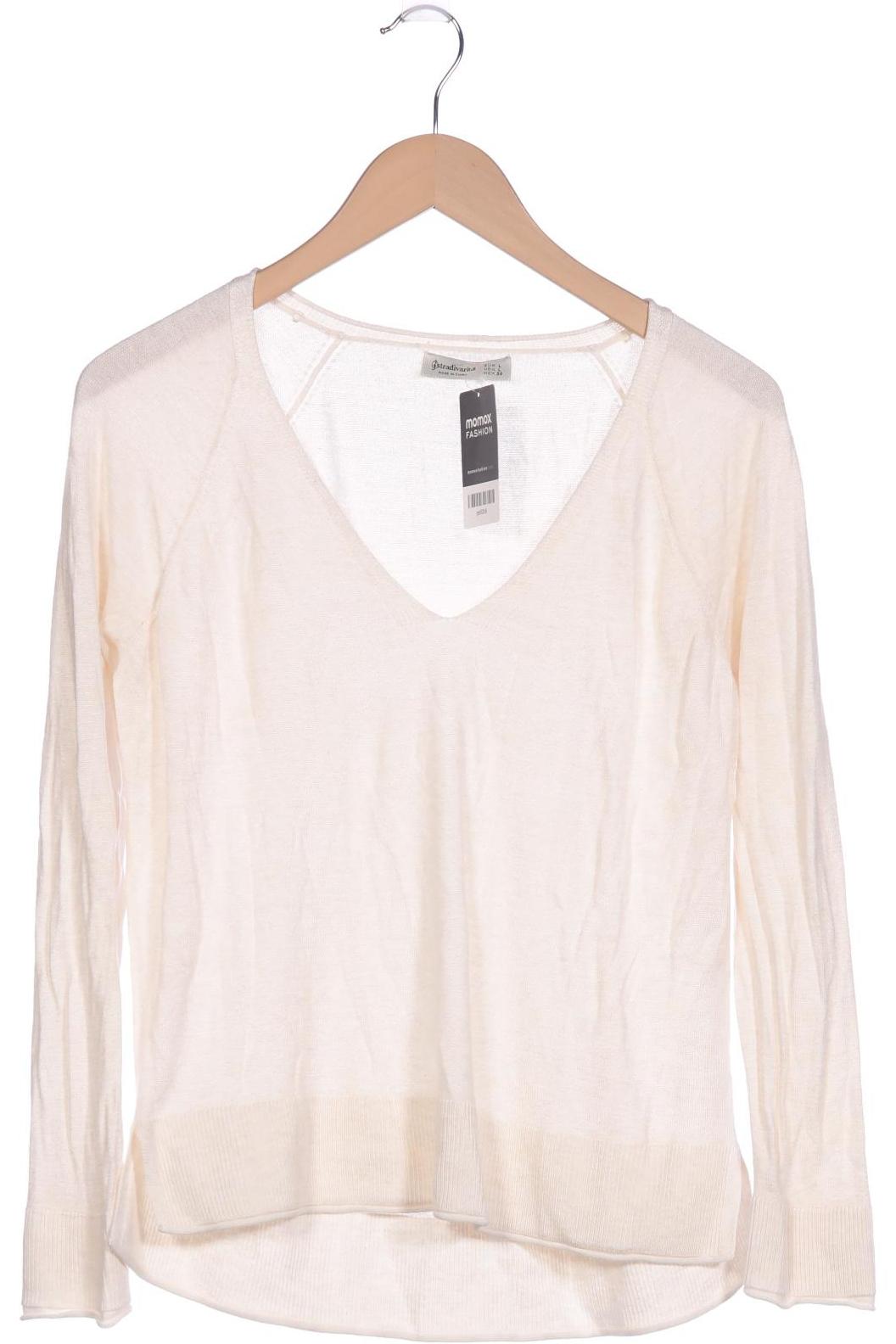 

Stradivarius Damen Pullover, cremeweiß, Gr. 42