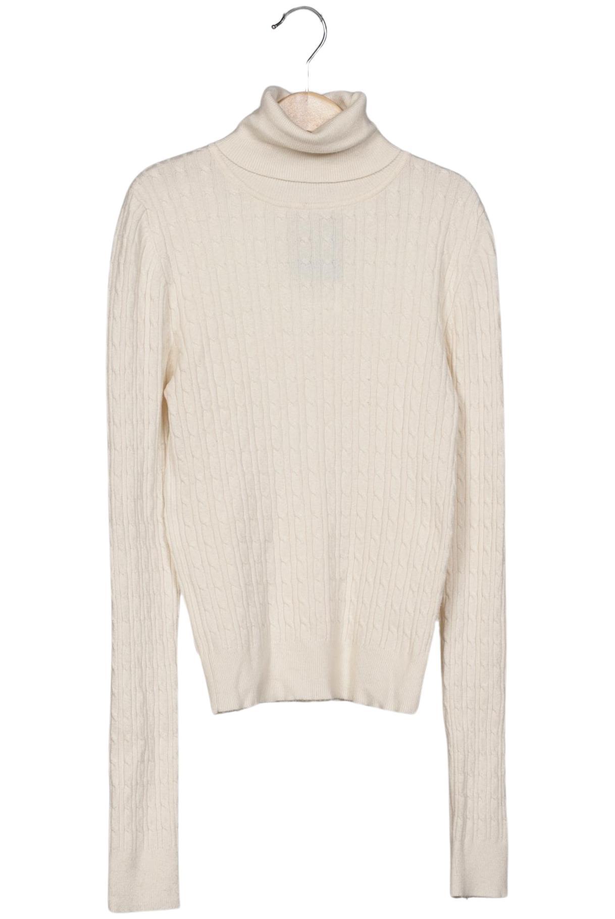 

Stradivarius Damen Pullover, cremeweiß, Gr. 34