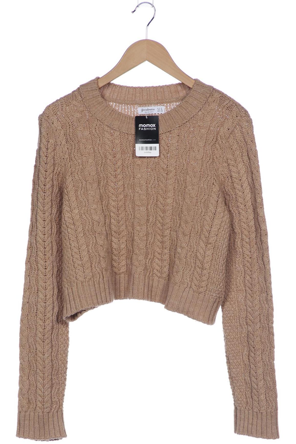

Stradivarius Damen Pullover, beige, Gr. 38