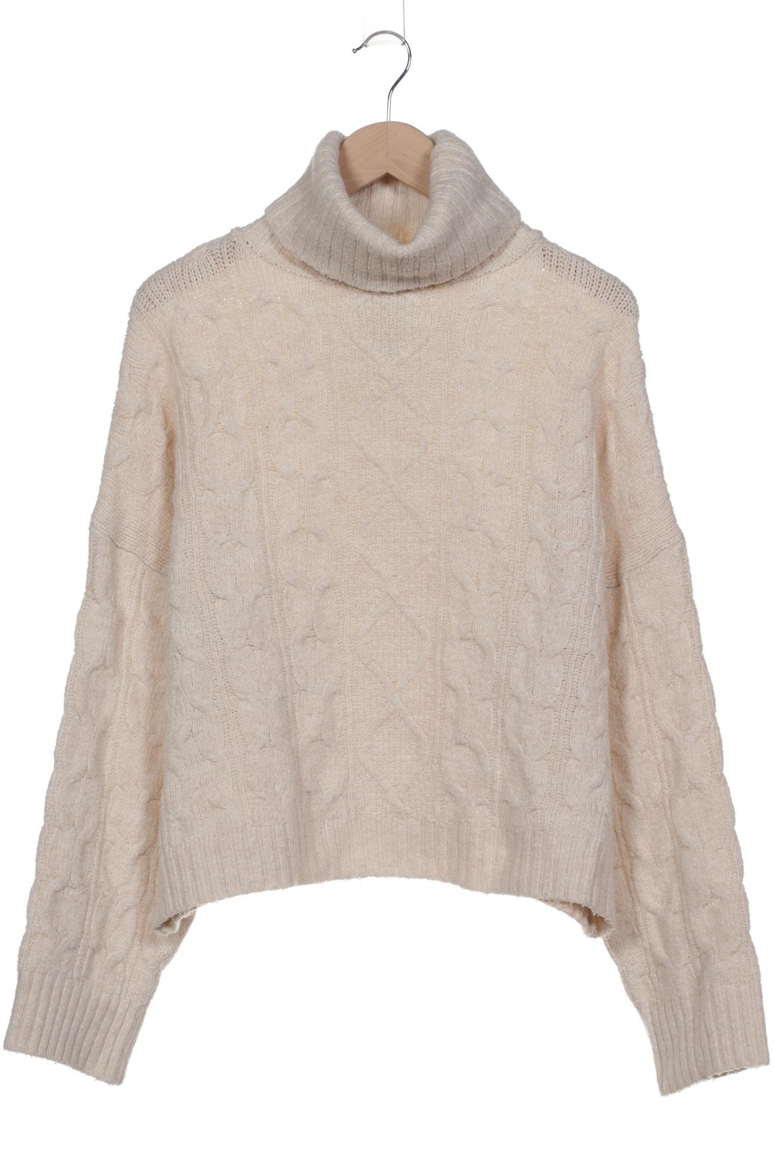 

Stradivarius Damen Pullover, cremeweiß, Gr. 36