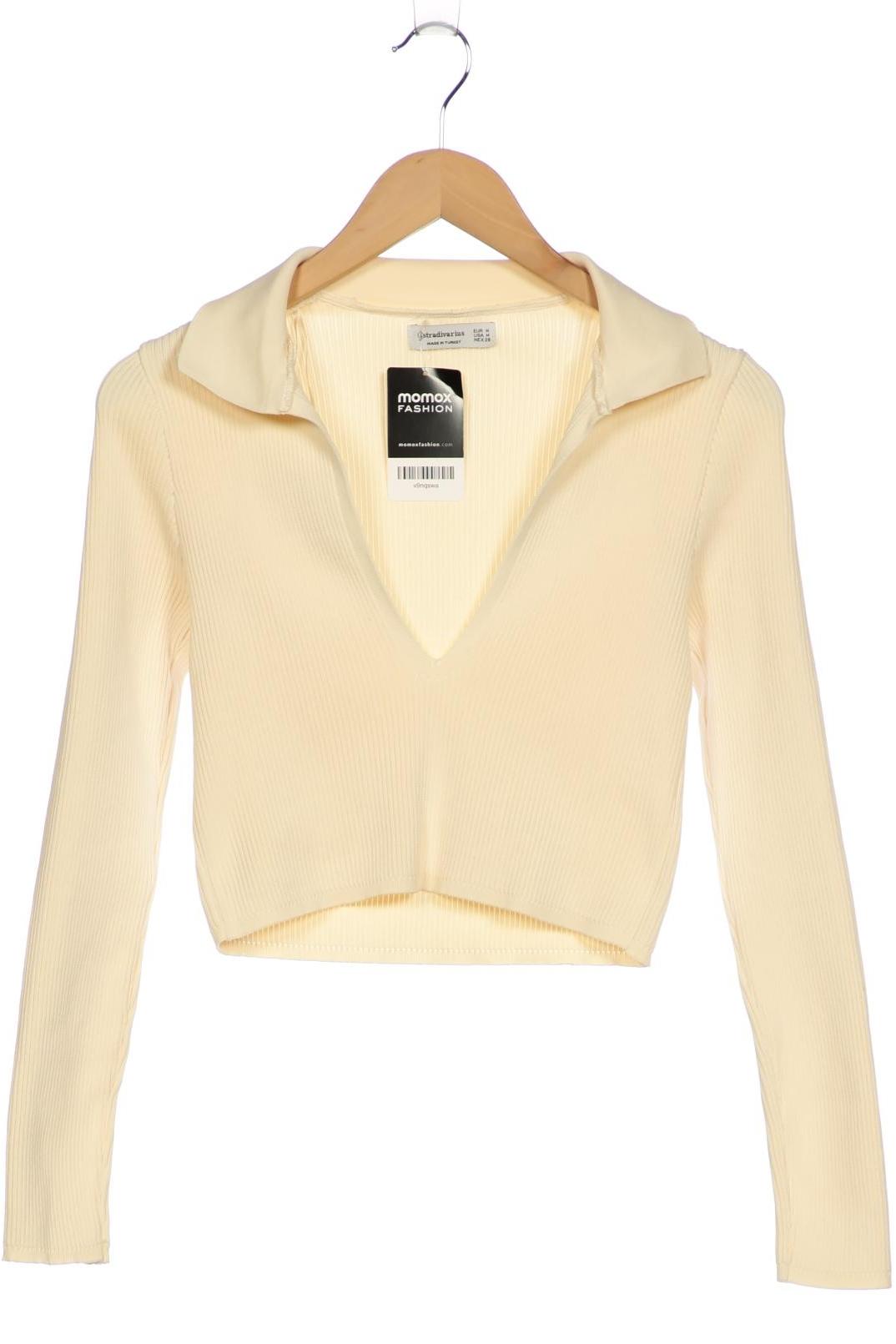 

Stradivarius Damen Pullover, cremeweiß, Gr. 38