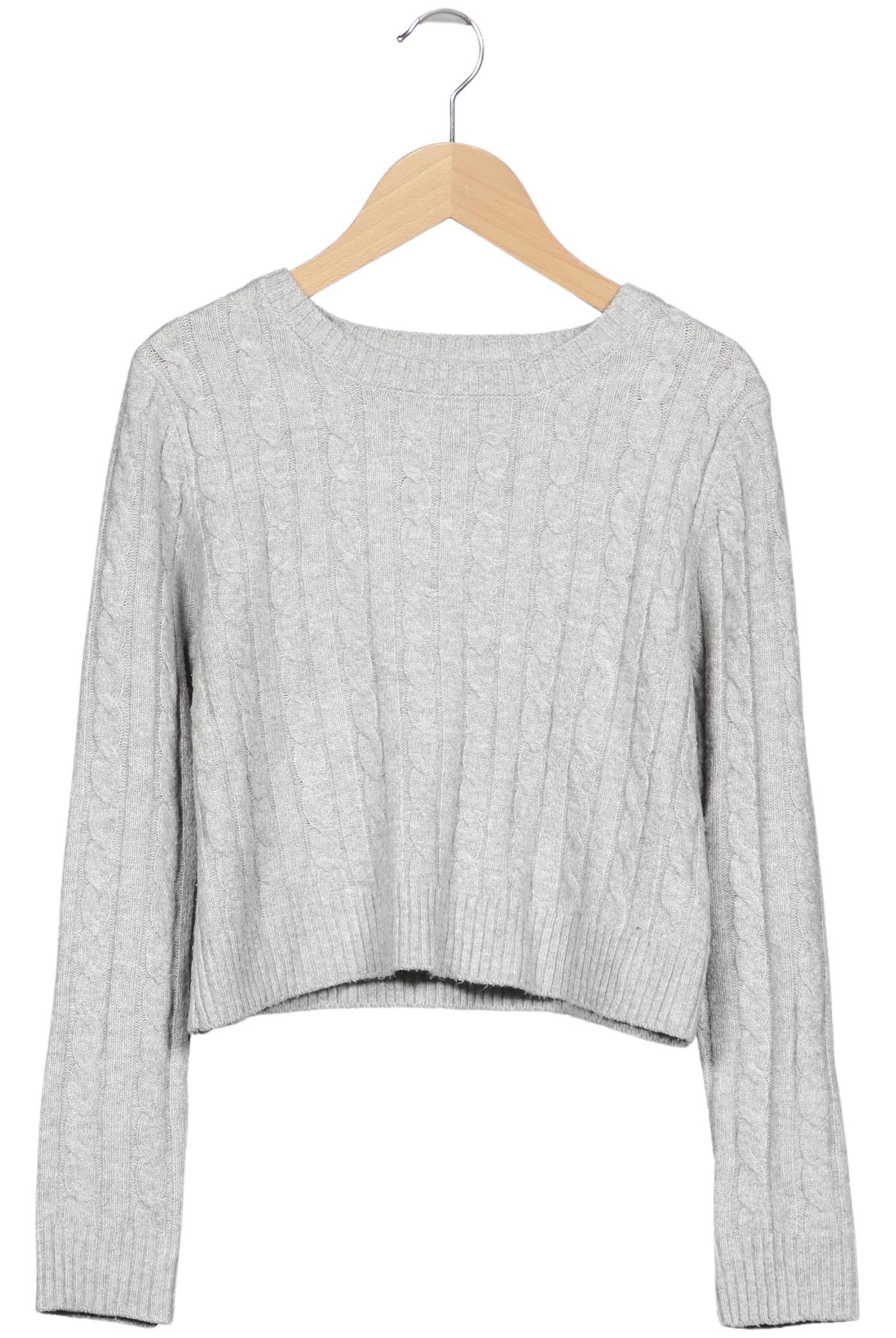 

Stradivarius Damen Pullover, grau, Gr. 36
