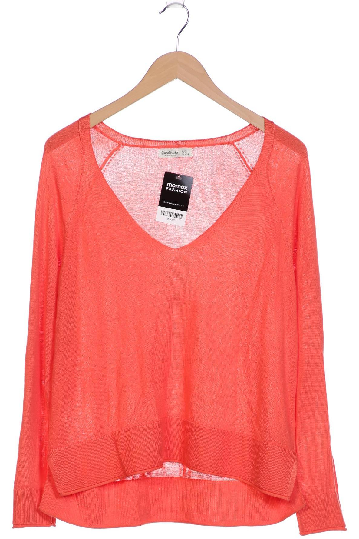 

Stradivarius Damen Pullover, orange, Gr. 42
