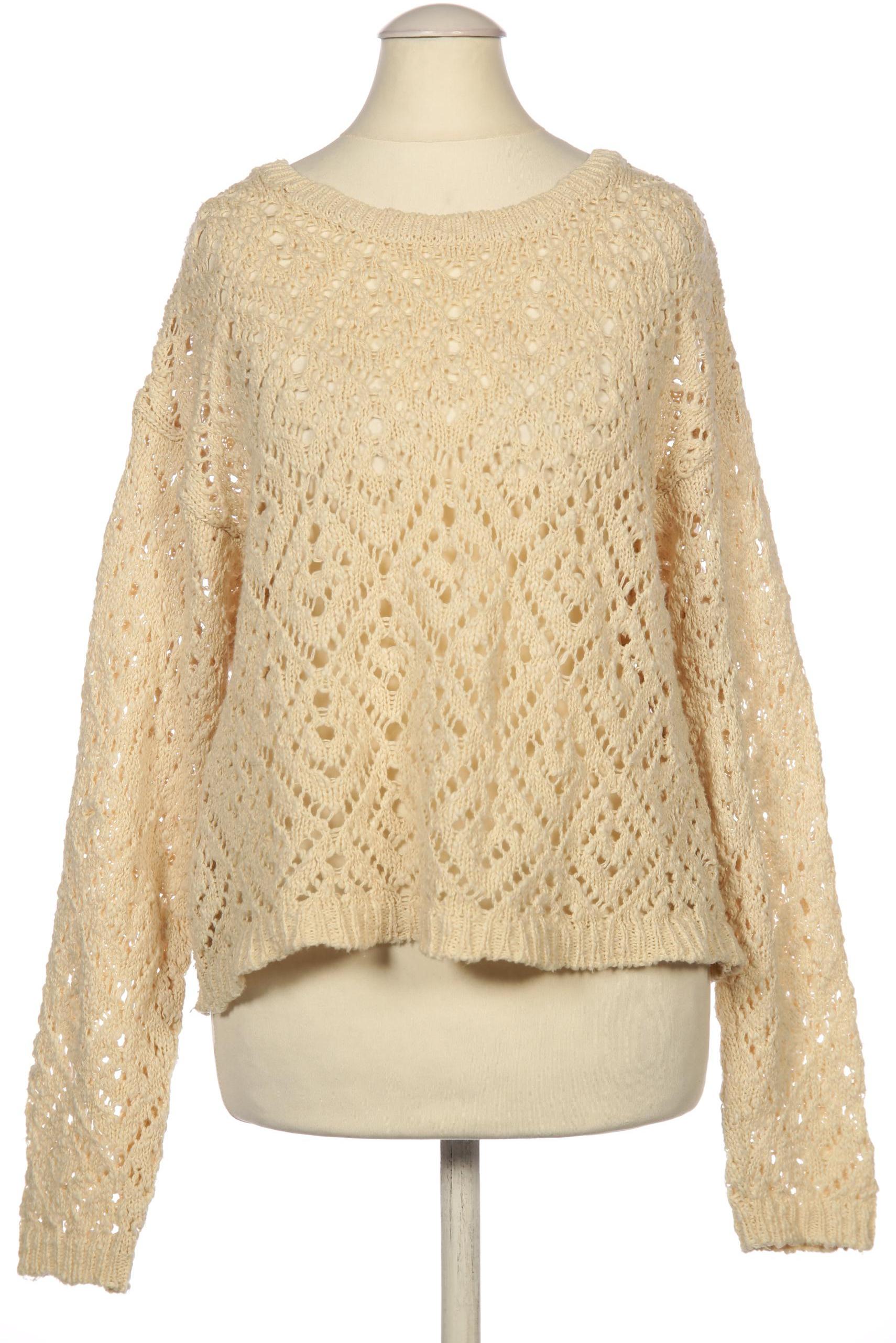 

Stradivarius Damen Pullover, cremeweiß