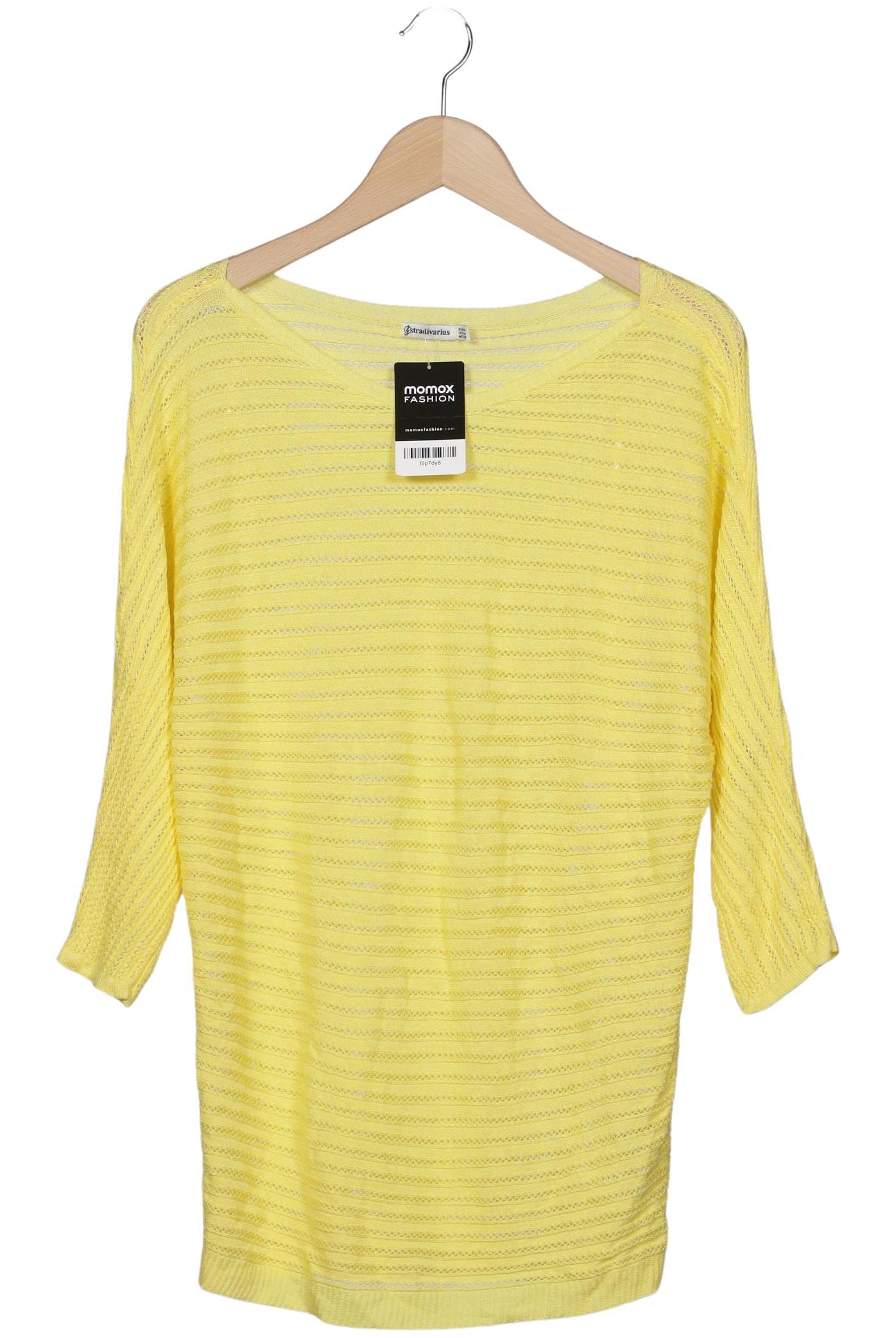 

Stradivarius Damen Pullover, gelb, Gr. 38