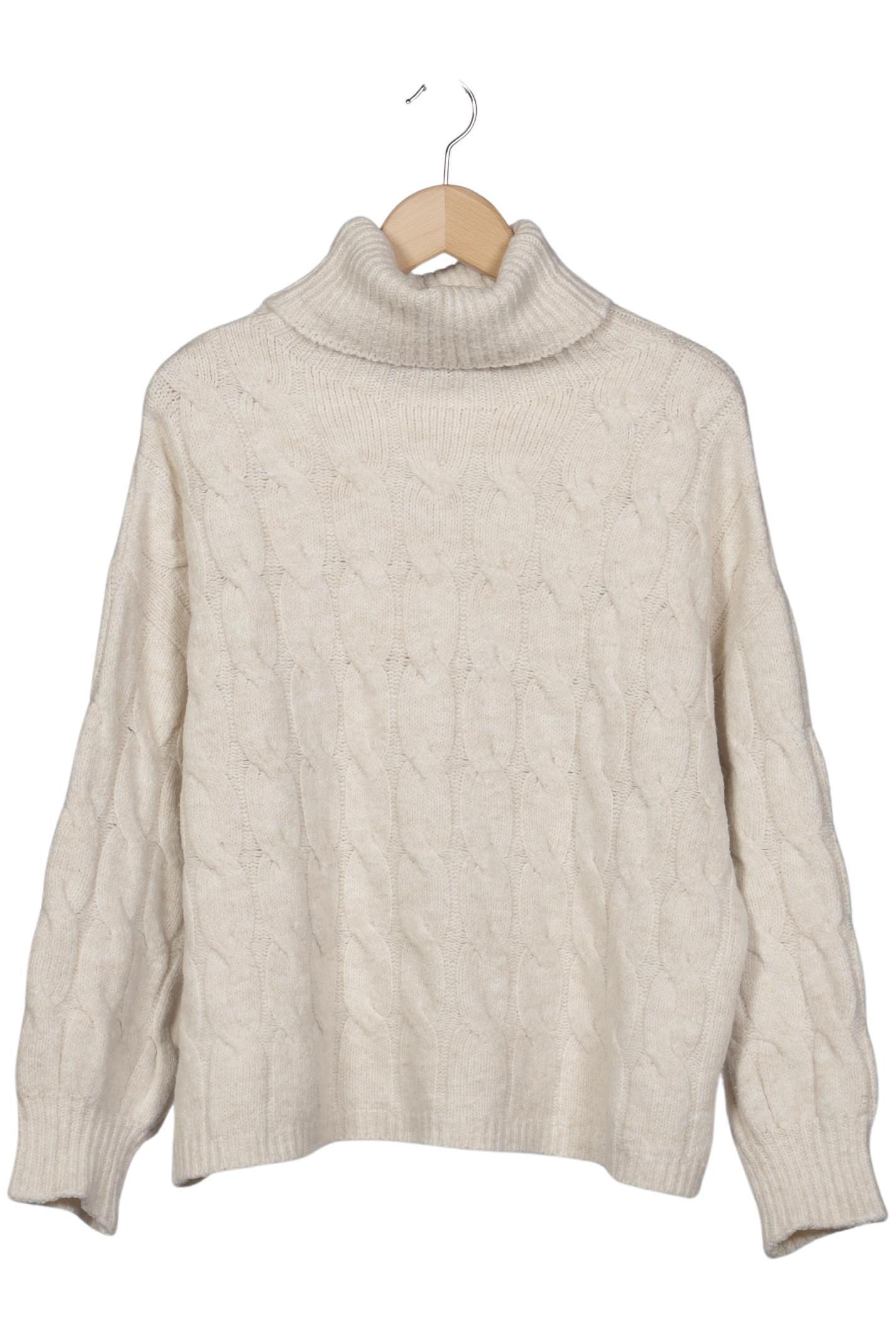 

Stradivarius Damen Pullover, cremeweiß, Gr. 38