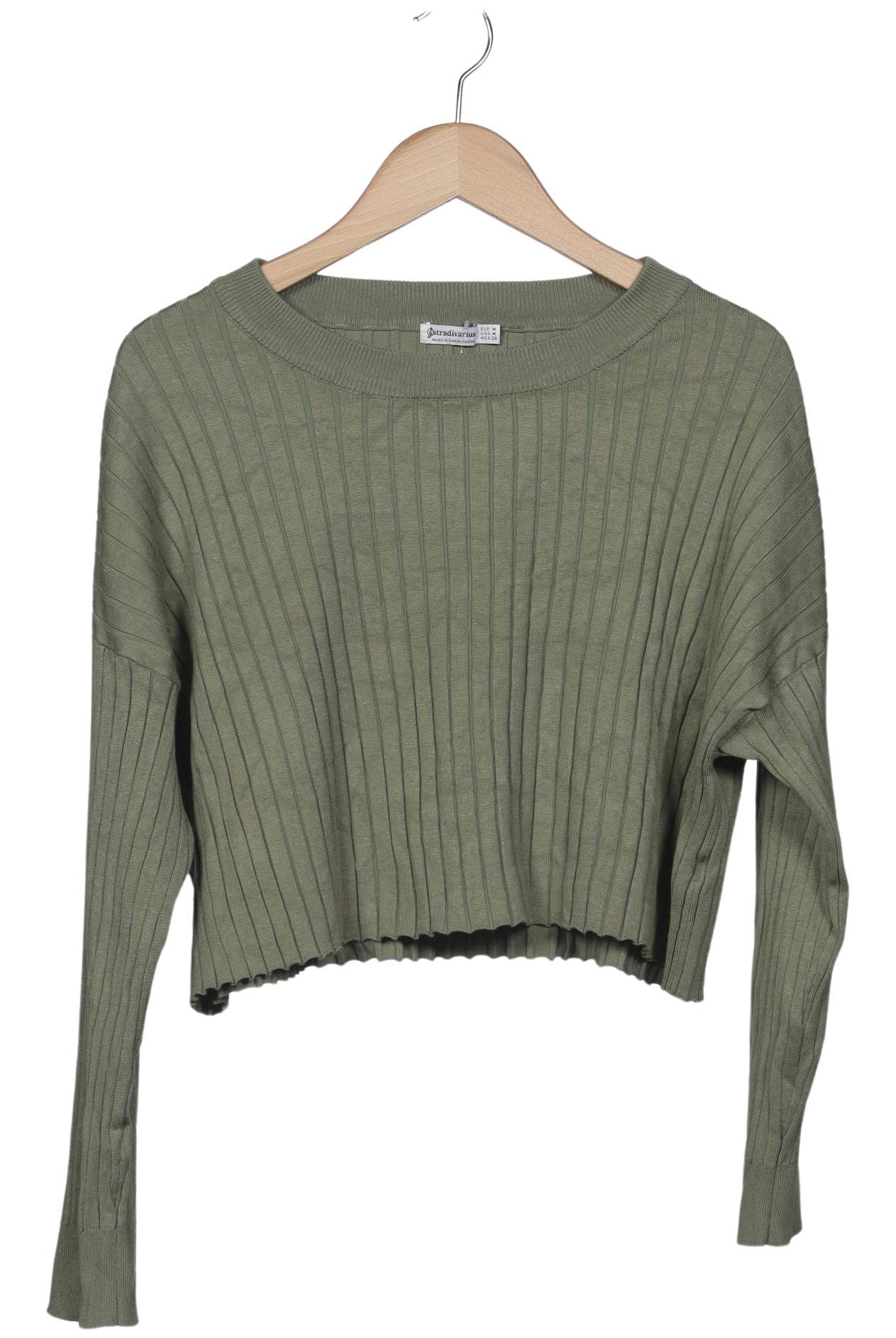 

Stradivarius Damen Pullover, grün, Gr. 38