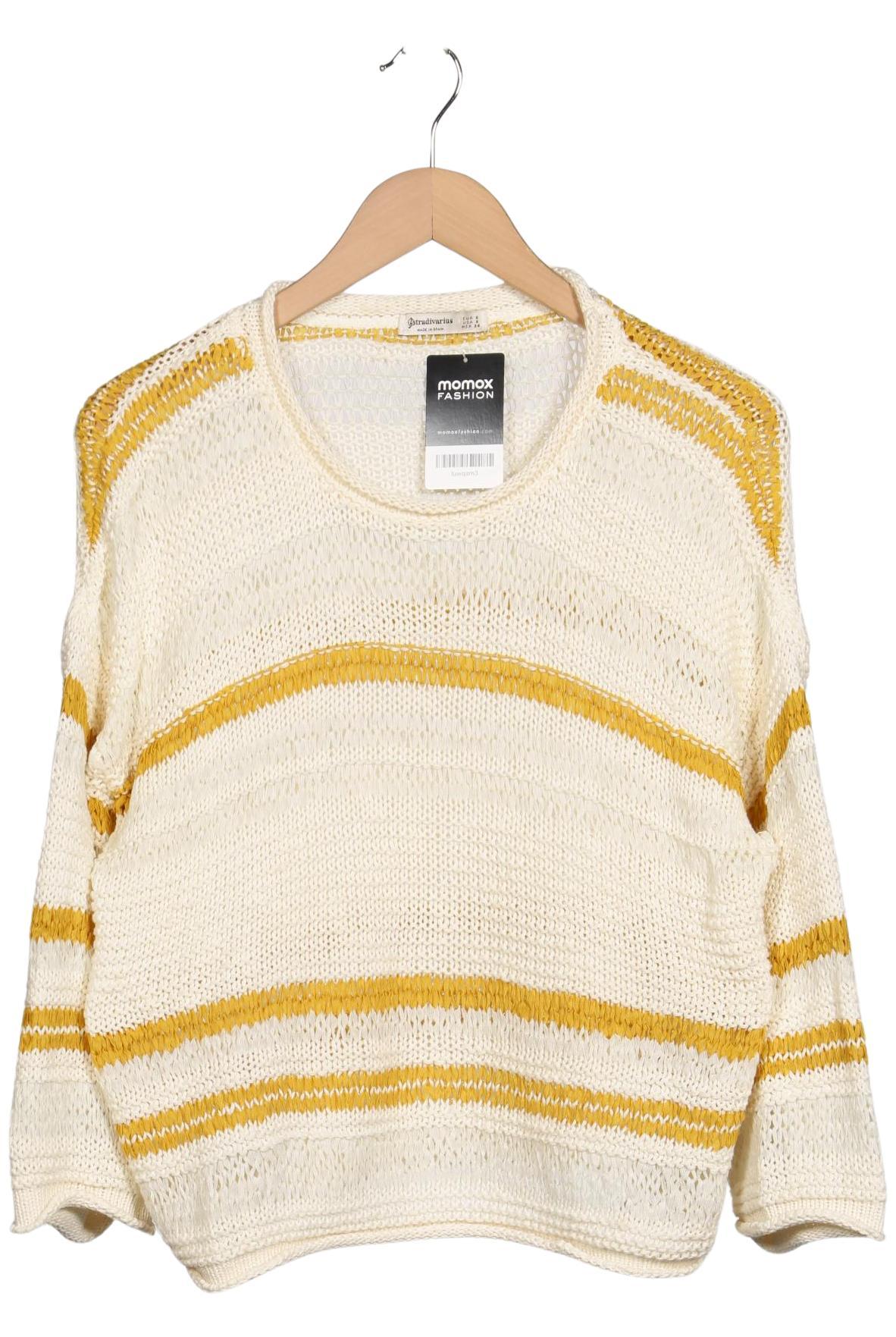 

Stradivarius Damen Pullover, cremeweiß, Gr. 36