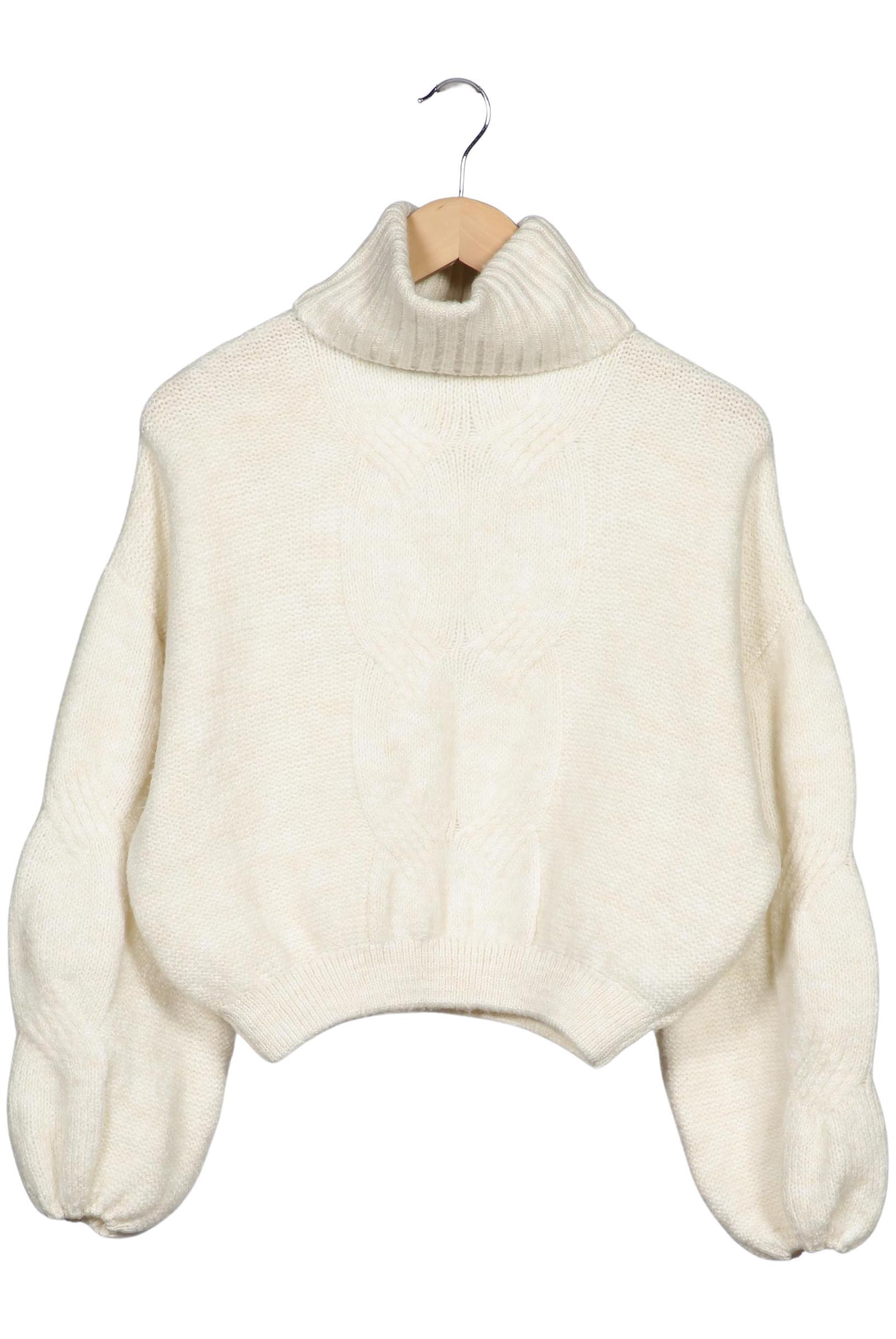 

Stradivarius Damen Pullover, cremeweiß, Gr. 38