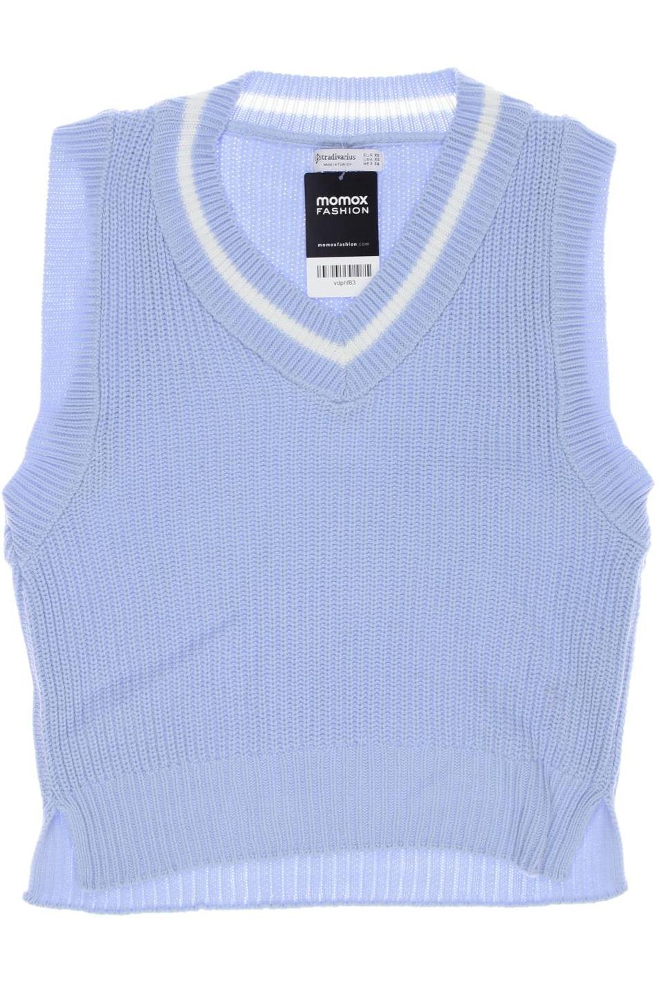 

Stradivarius Damen Pullover, blau, Gr. 34