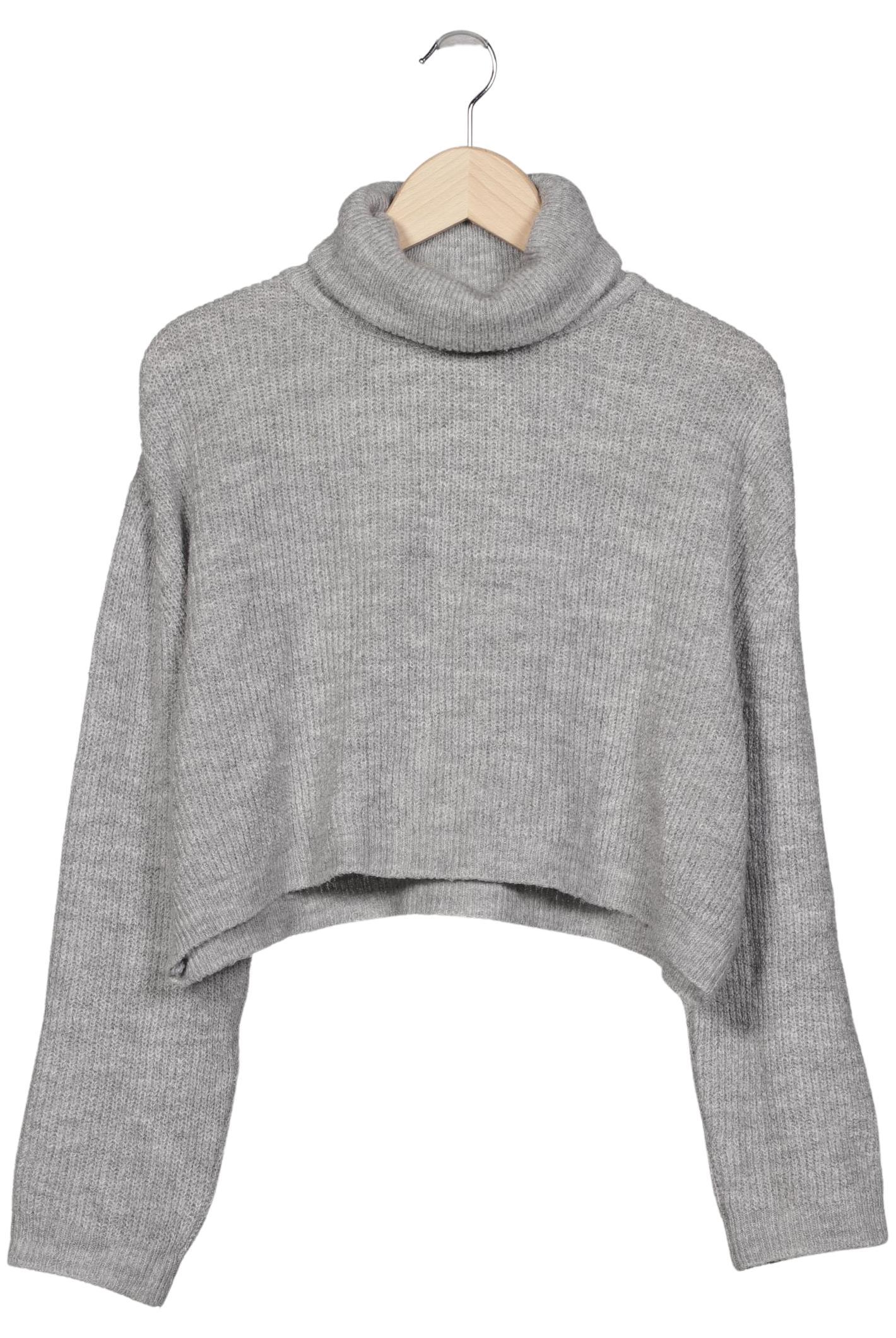 

Stradivarius Damen Pullover, grau, Gr. 36