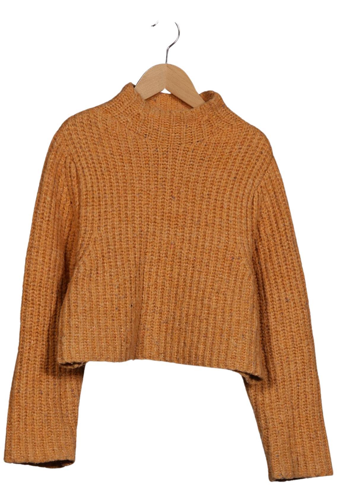 

Stradivarius Damen Pullover, orange, Gr. 34