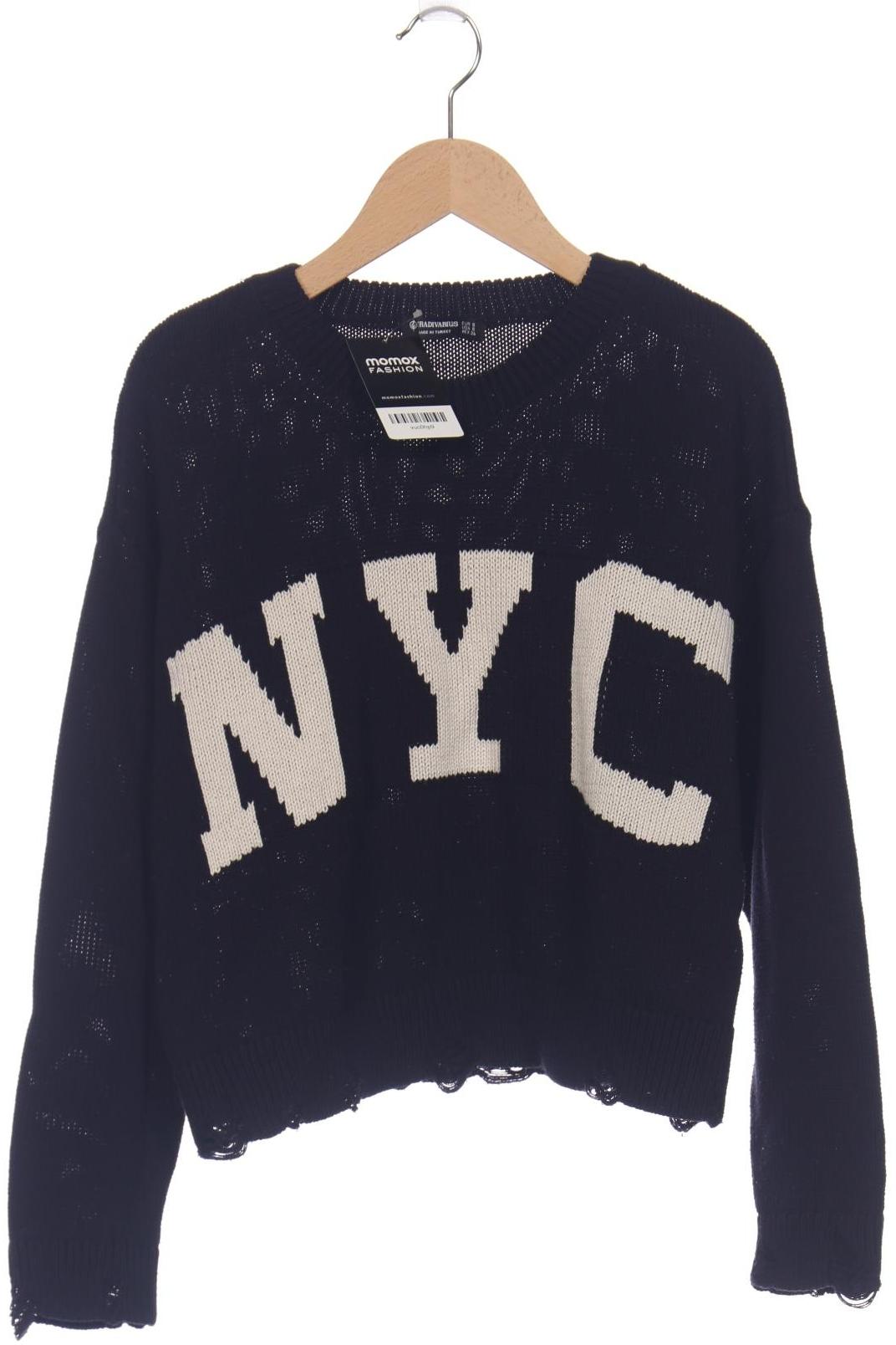 

Stradivarius Damen Pullover, schwarz, Gr. 36