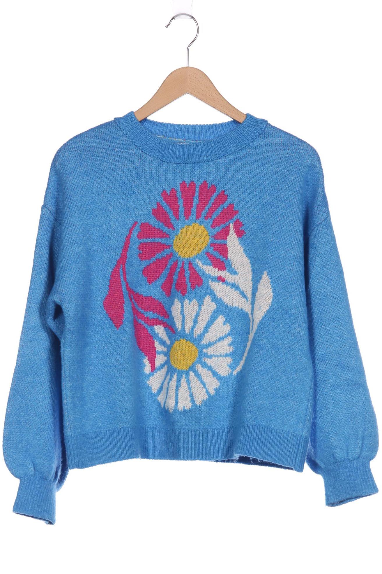 

Stradivarius Damen Pullover, blau, Gr. 36