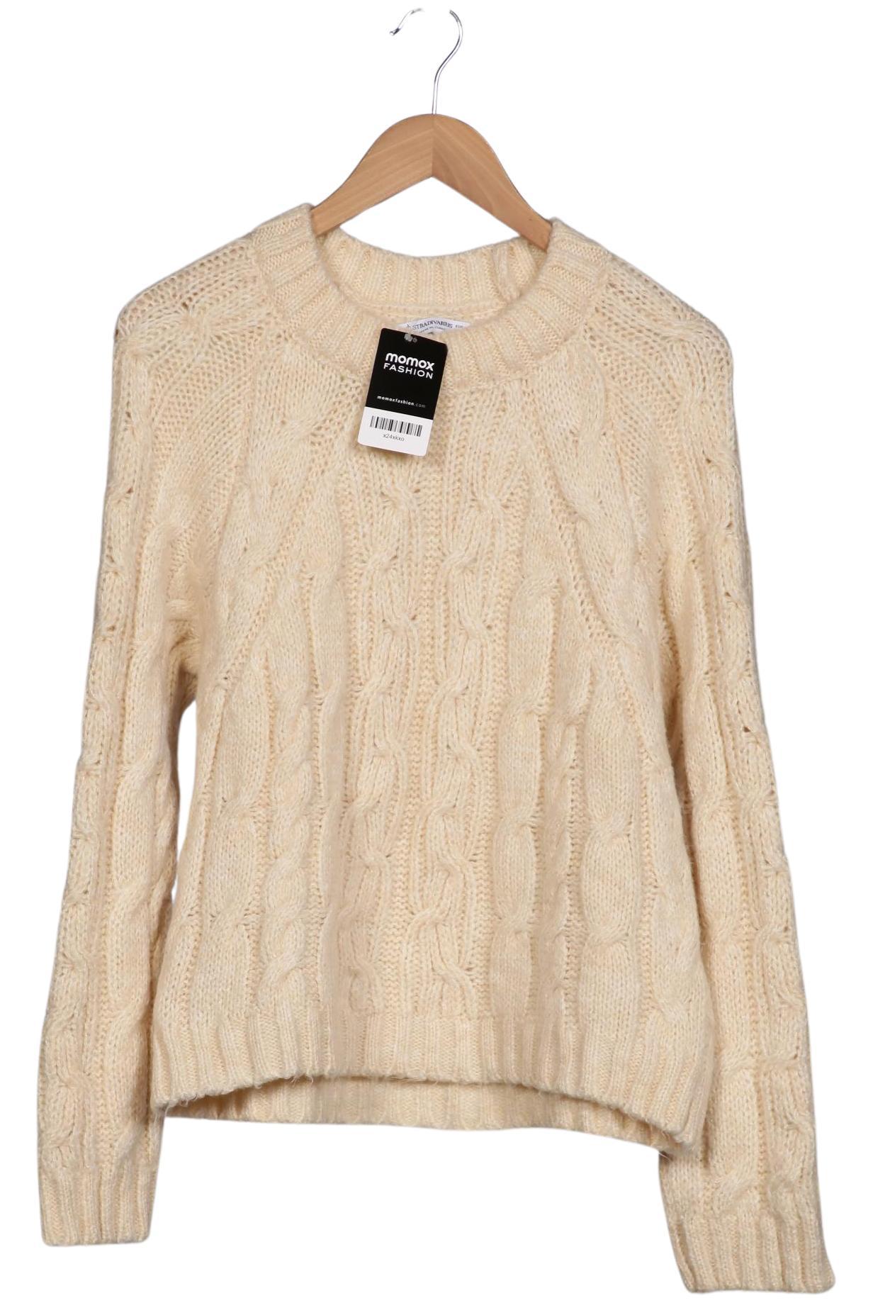 

Stradivarius Damen Pullover, cremeweiß, Gr. 38