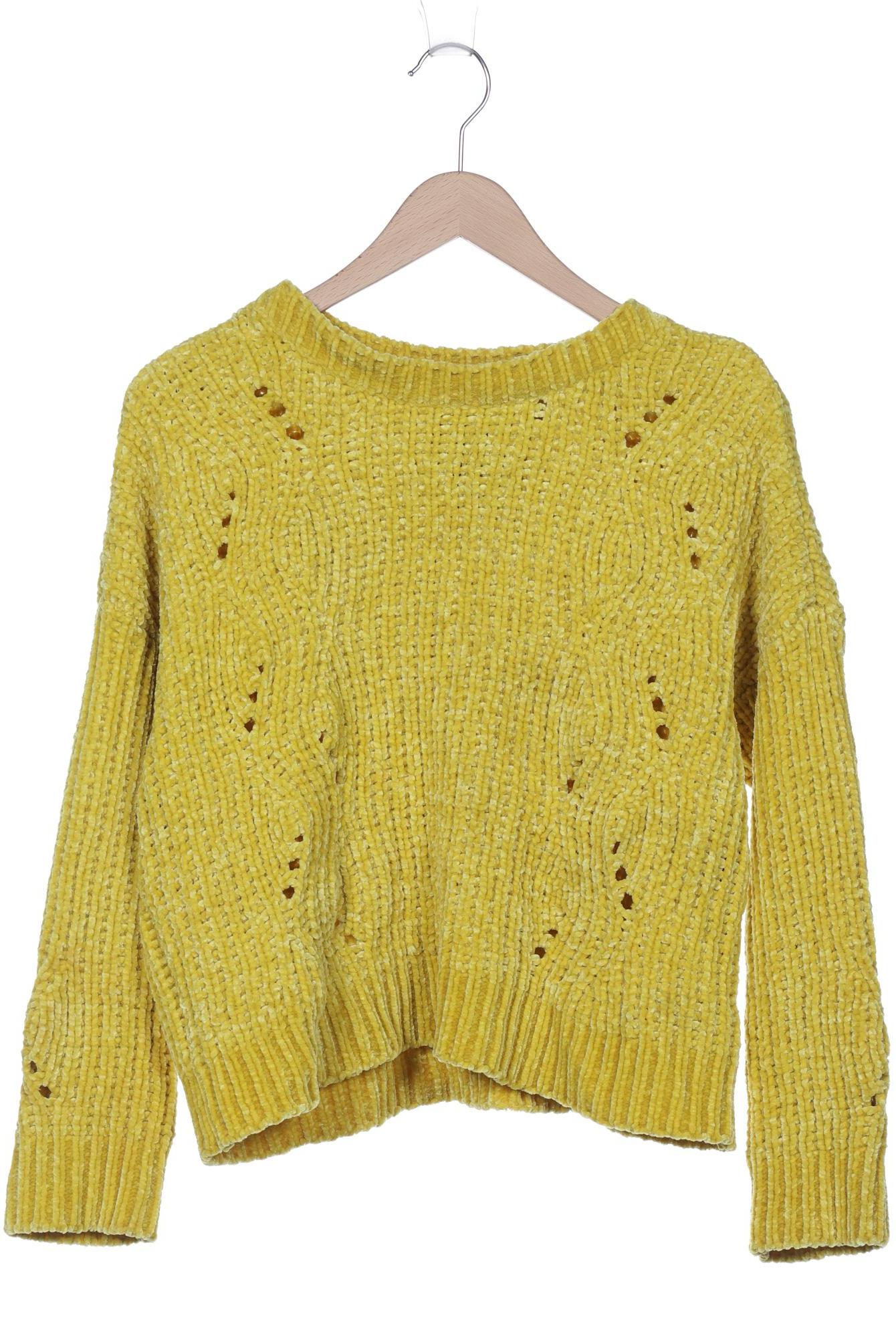 

Stradivarius Damen Pullover, gelb, Gr. 38