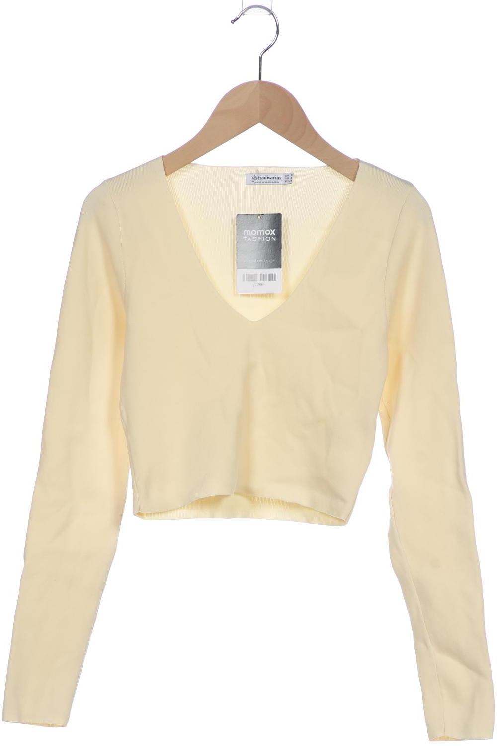 

Stradivarius Damen Pullover, cremeweiß, Gr. 36