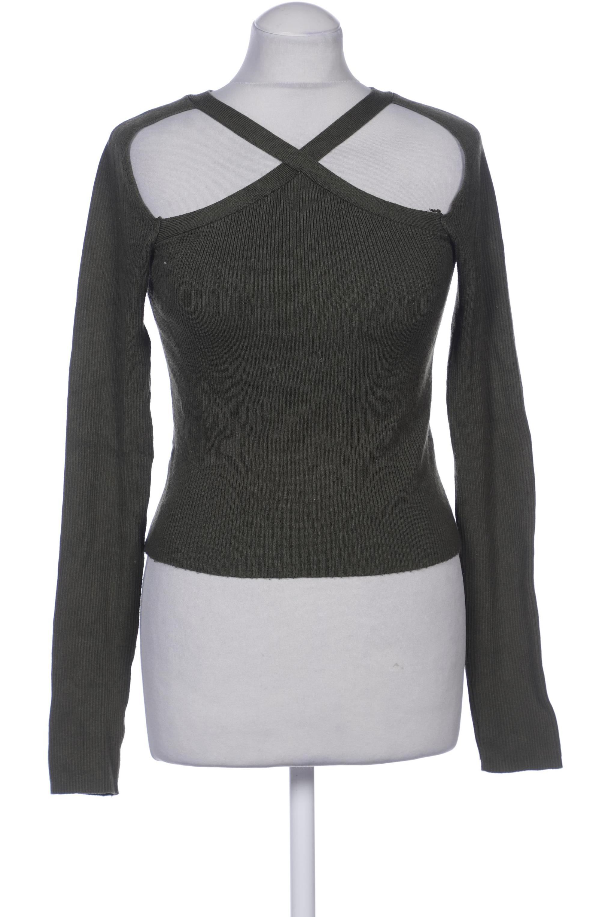 

Stradivarius Damen Pullover, grün, Gr. 38