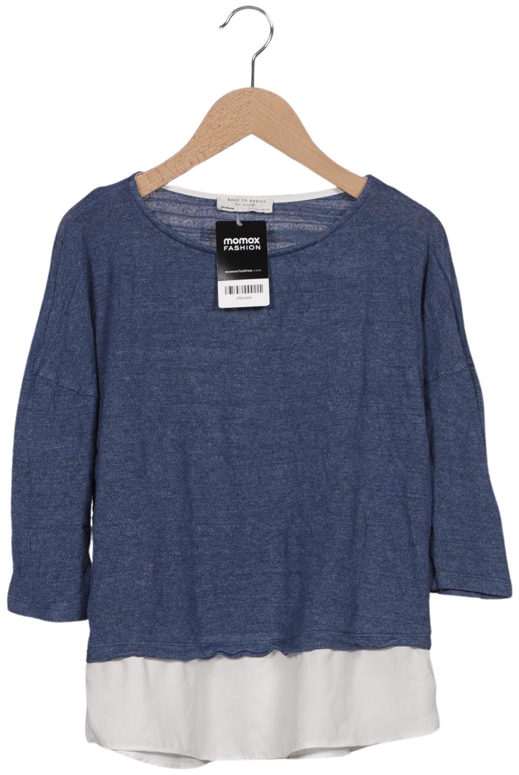 

Stradivarius Damen Pullover, blau, Gr. 36
