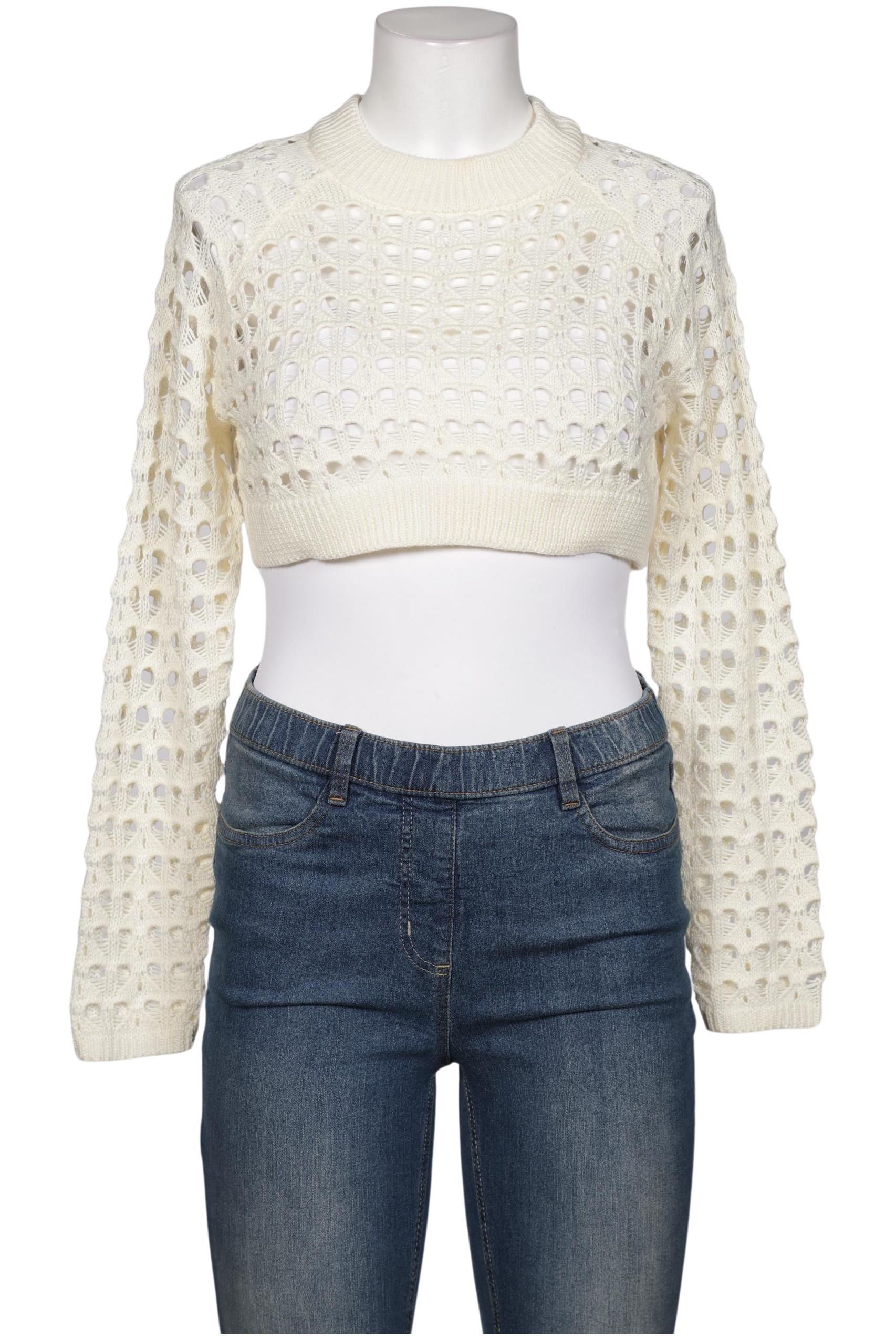 

Stradivarius Damen Pullover, cremeweiß, Gr. 36