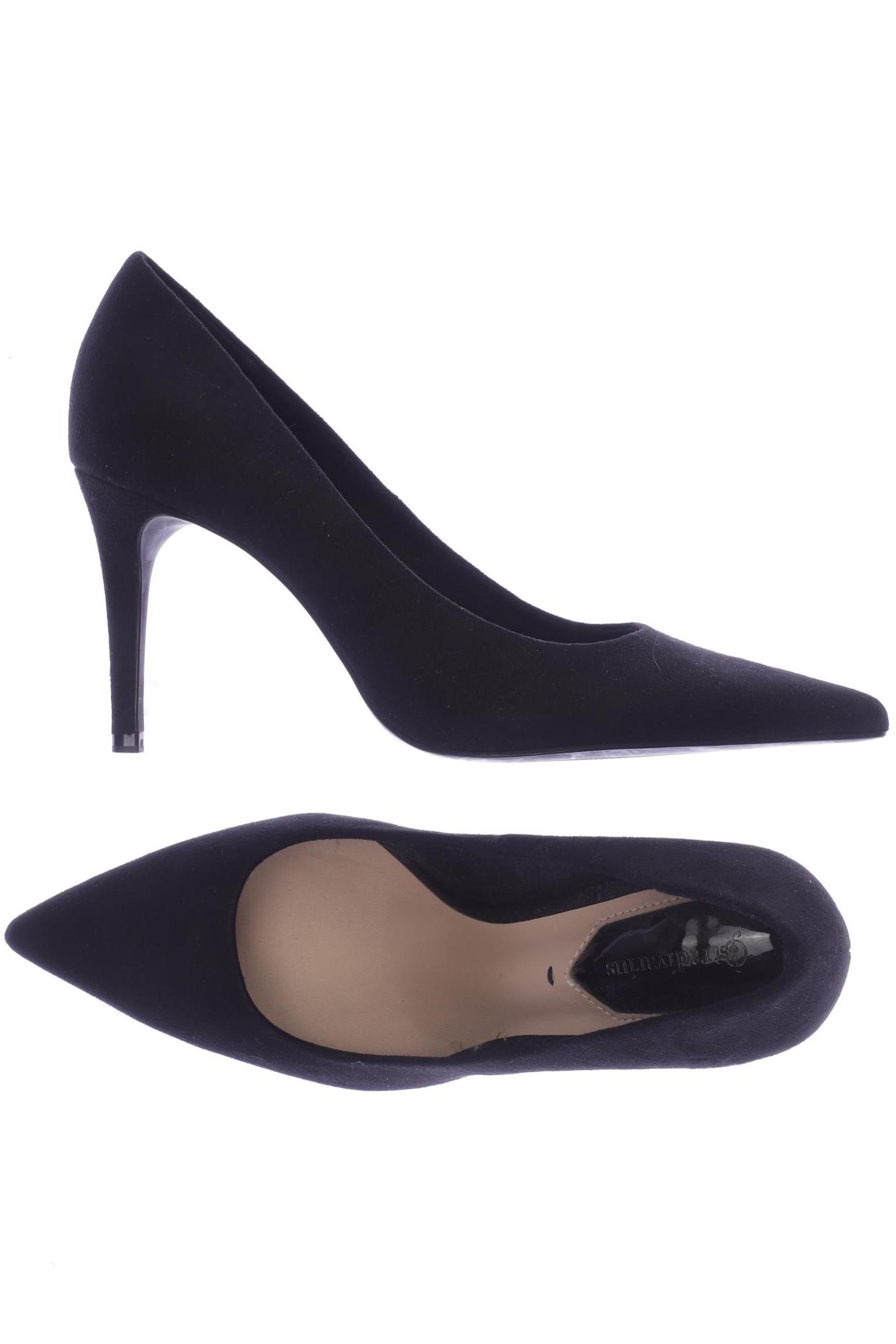 

Stradivarius Damen Pumps, schwarz