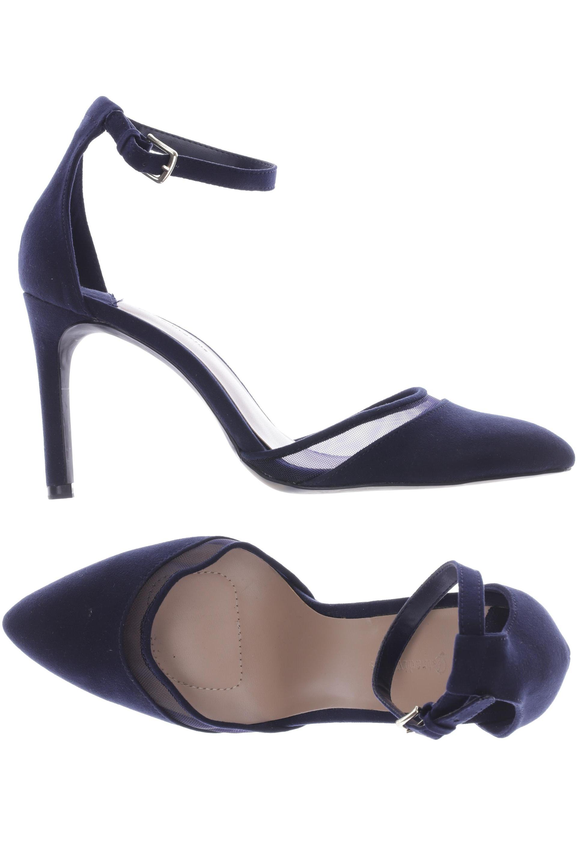 

Stradivarius Damen Pumps, marineblau, Gr. 38