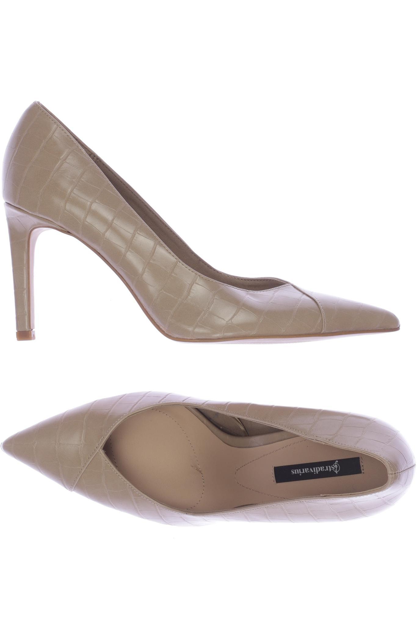 

Stradivarius Damen Pumps, beige, Gr. 37