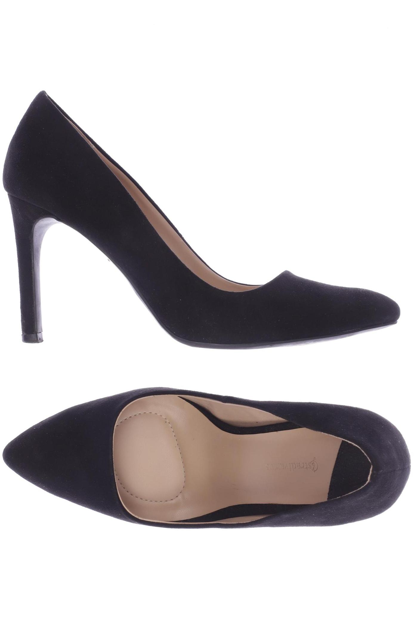 

Stradivarius Damen Pumps, schwarz