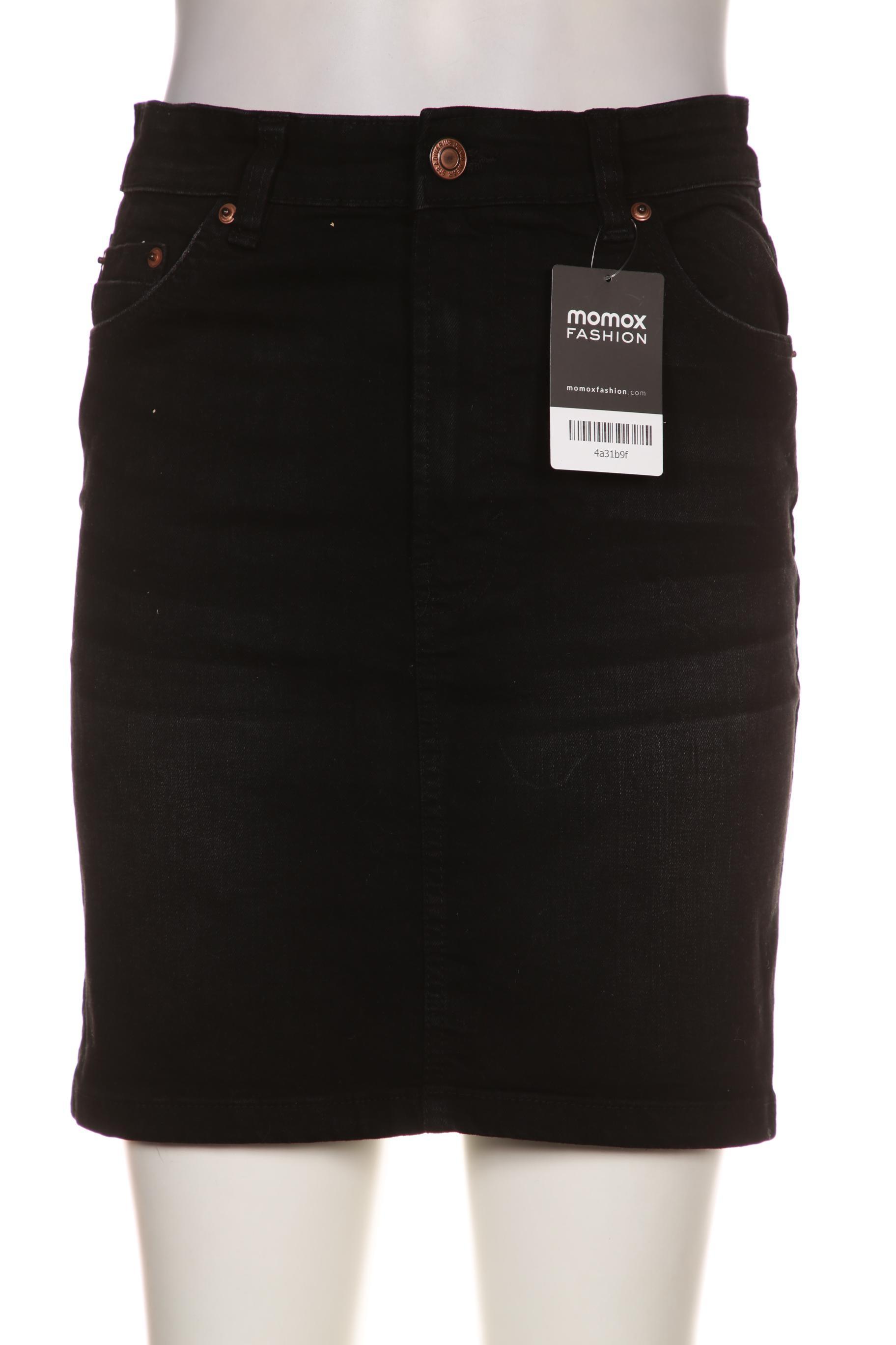 

Stradivarius Damen Rock, schwarz