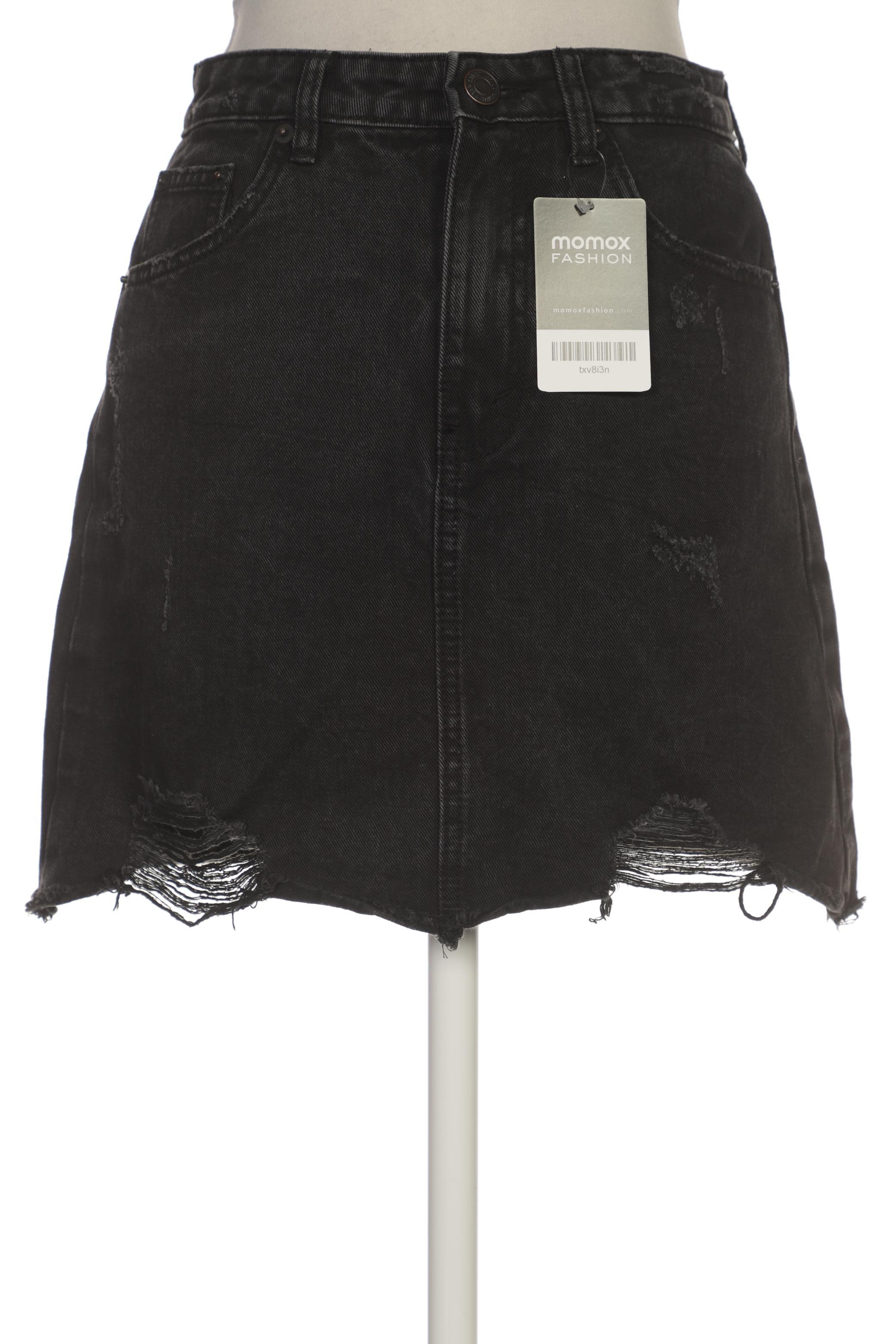 

Stradivarius Damen Rock, schwarz, Gr. 34