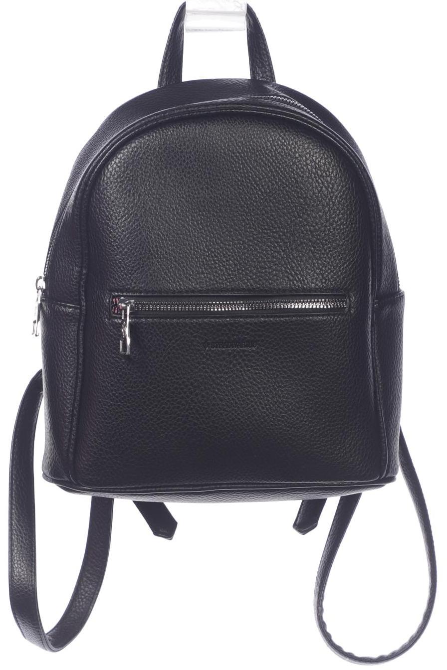 

Stradivarius Damen Rucksack, schwarz, Gr.