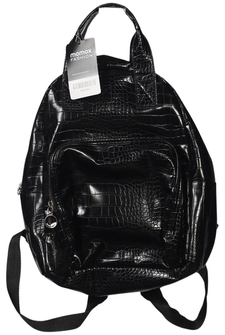 

Stradivarius Damen Rucksack, schwarz, Gr.