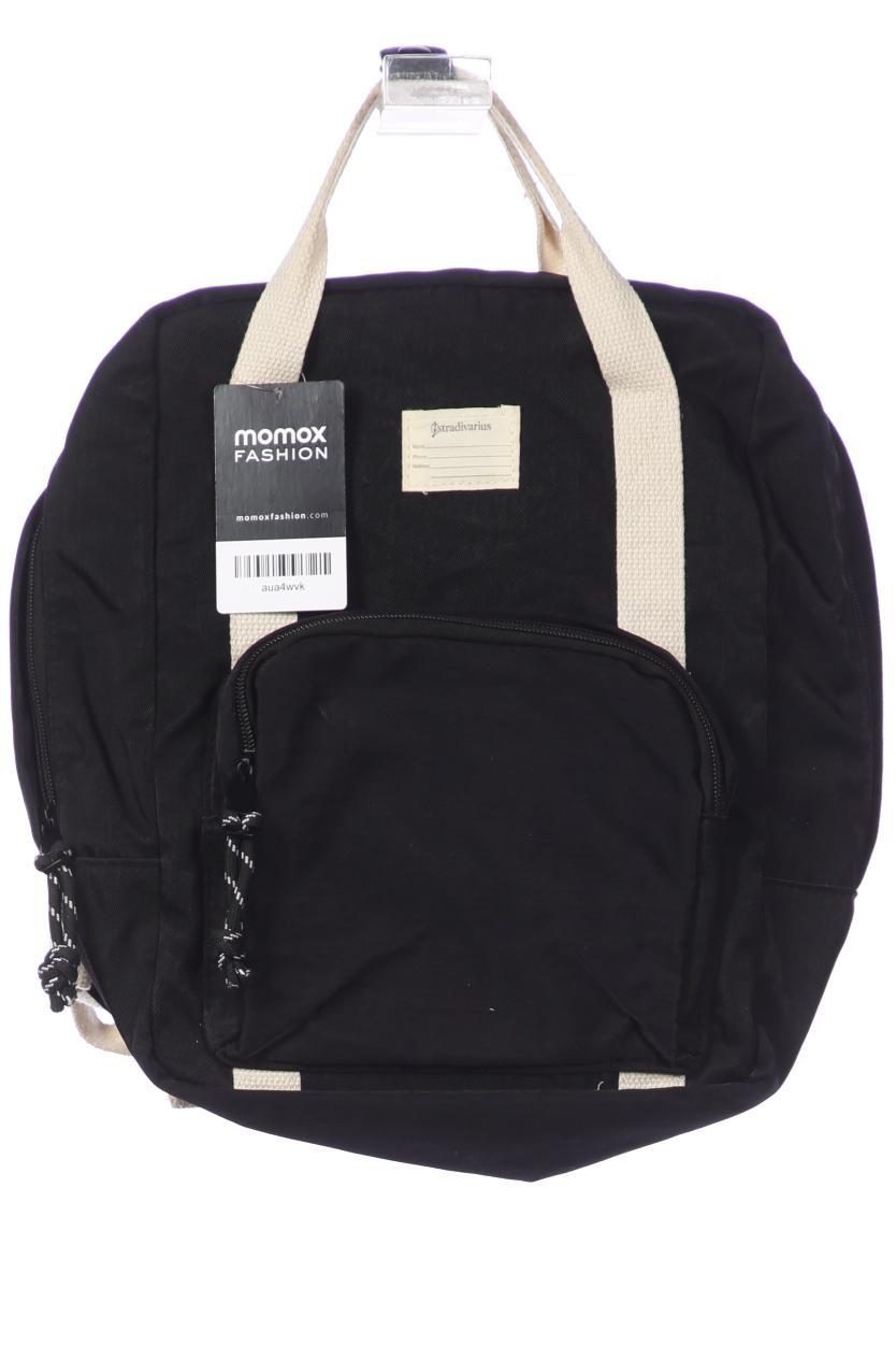 

Stradivarius Damen Rucksack, schwarz, Gr.
