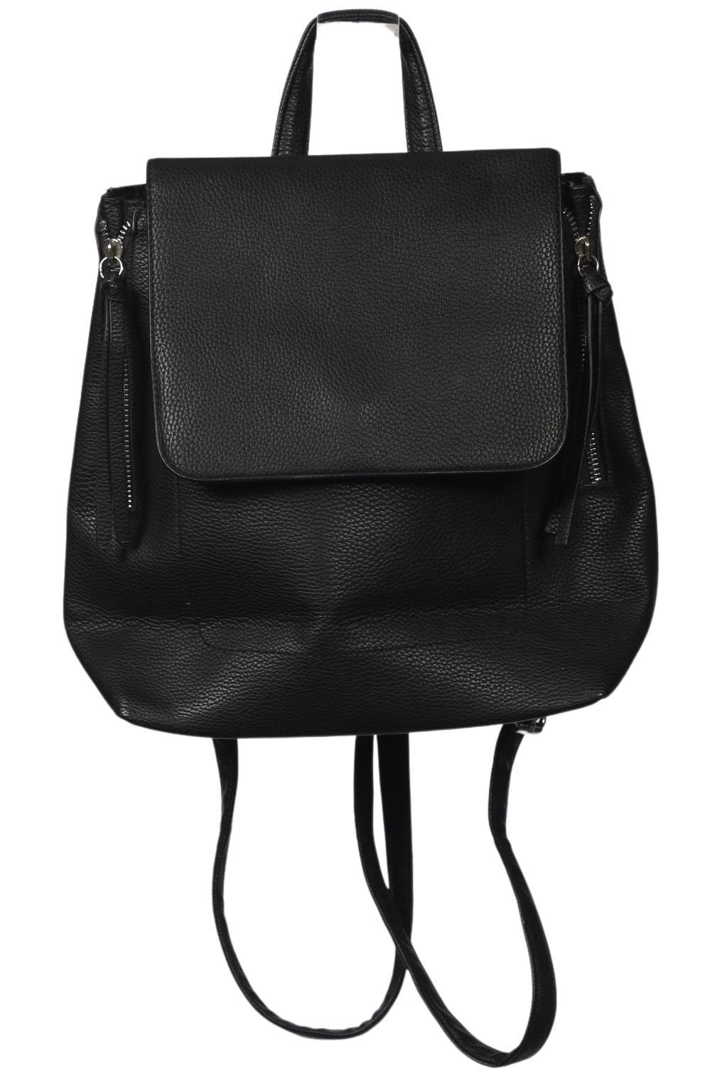 

Stradivarius Damen Rucksack, schwarz, Gr.