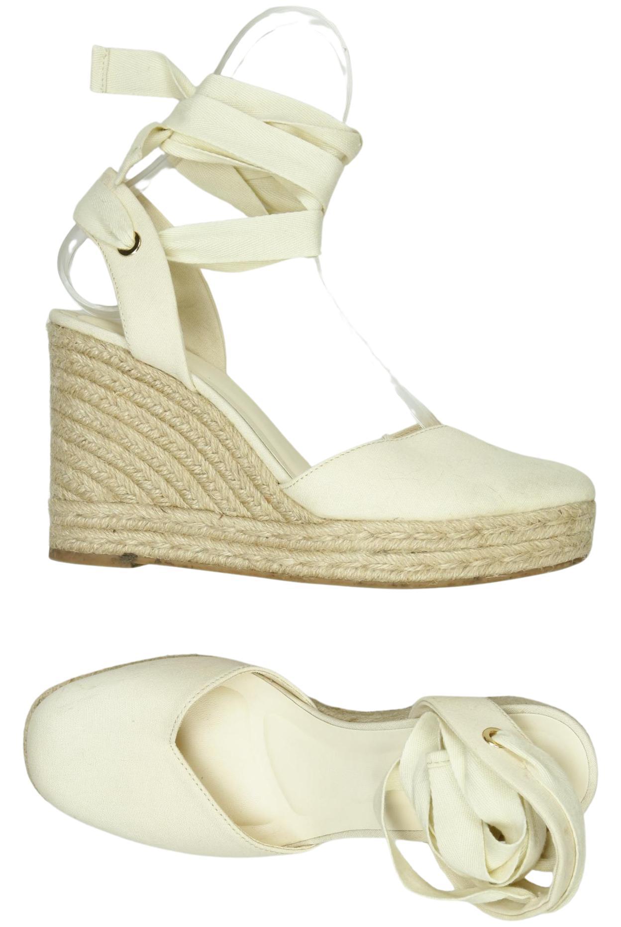 

Stradivarius Damen Sandale, cremeweiß, Gr. 40