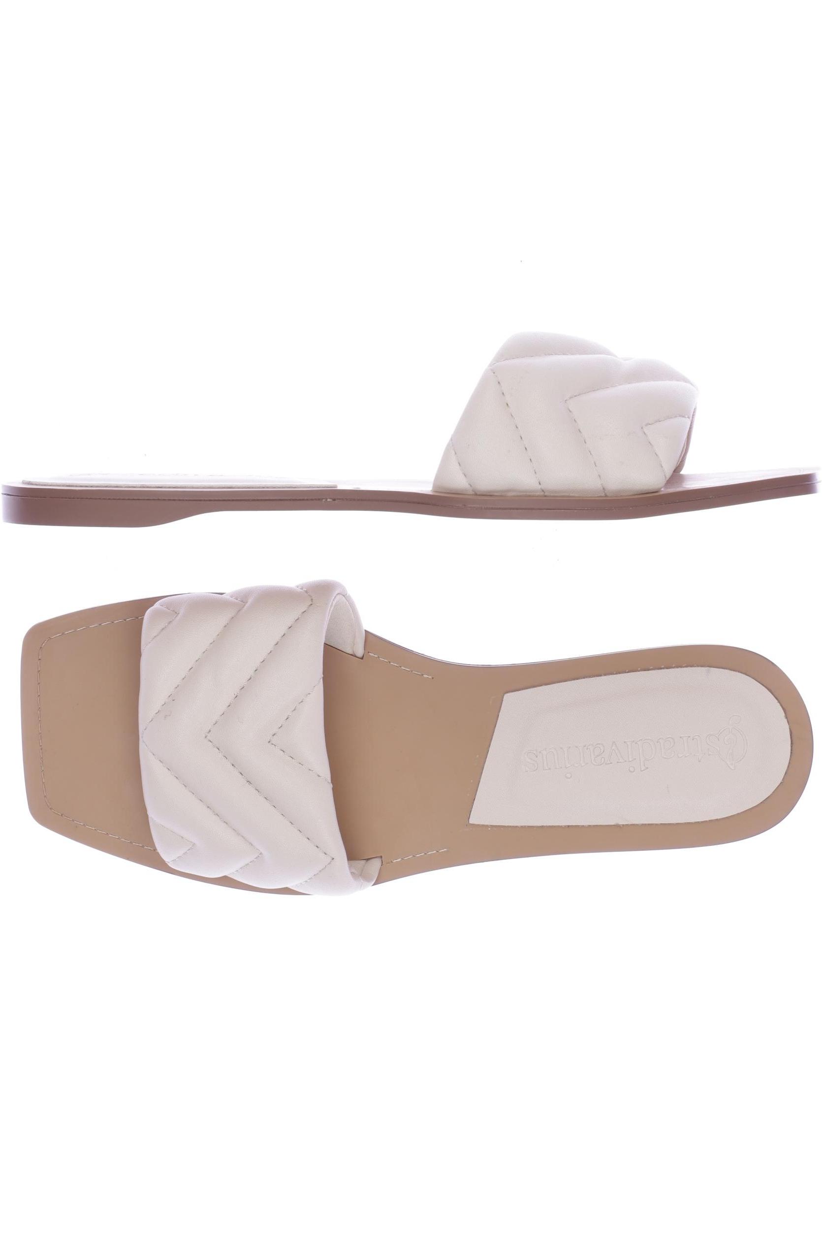 

Stradivarius Damen Sandale, beige, Gr. 38